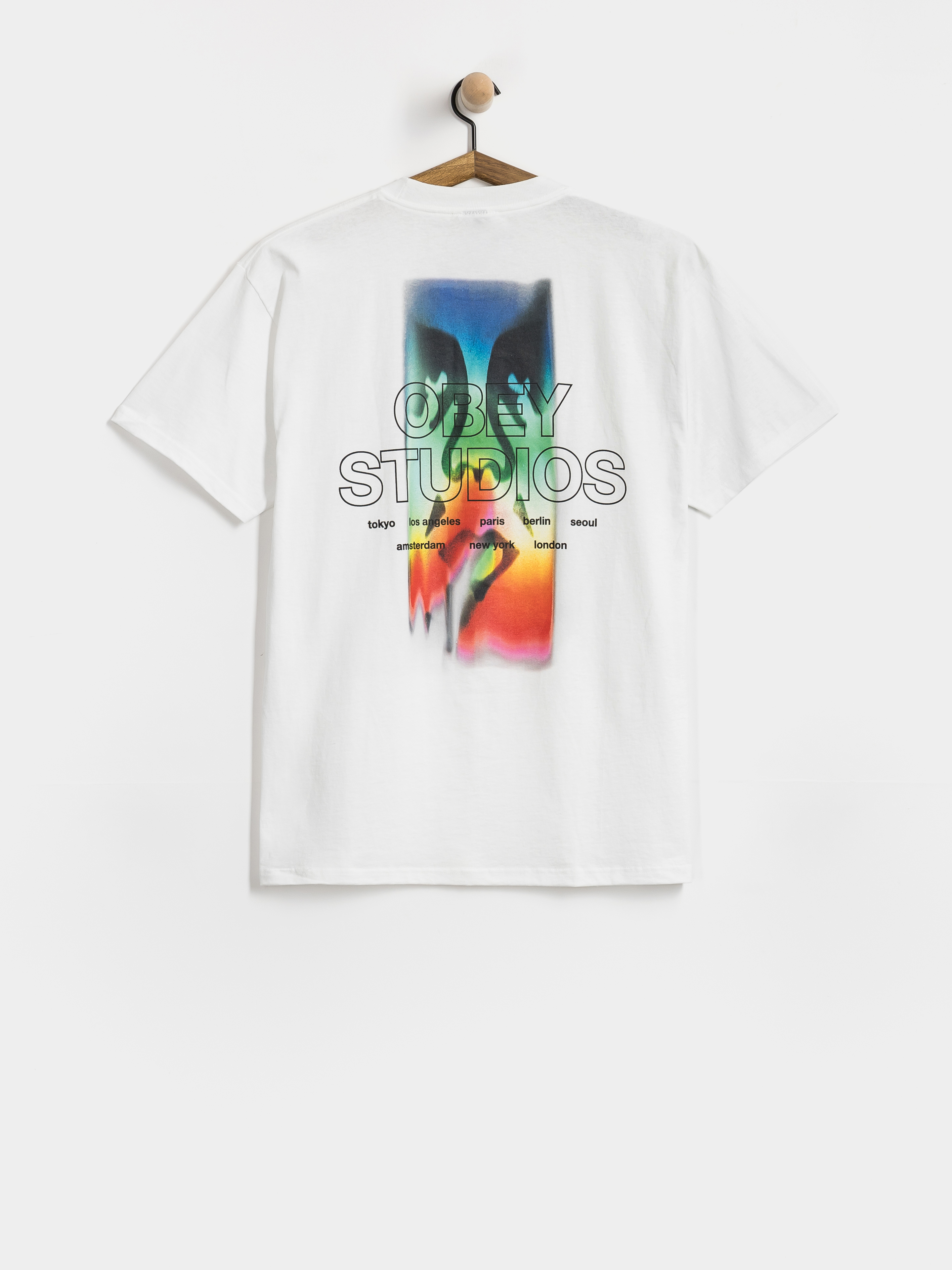 OBEY Spectrum Póló (white)