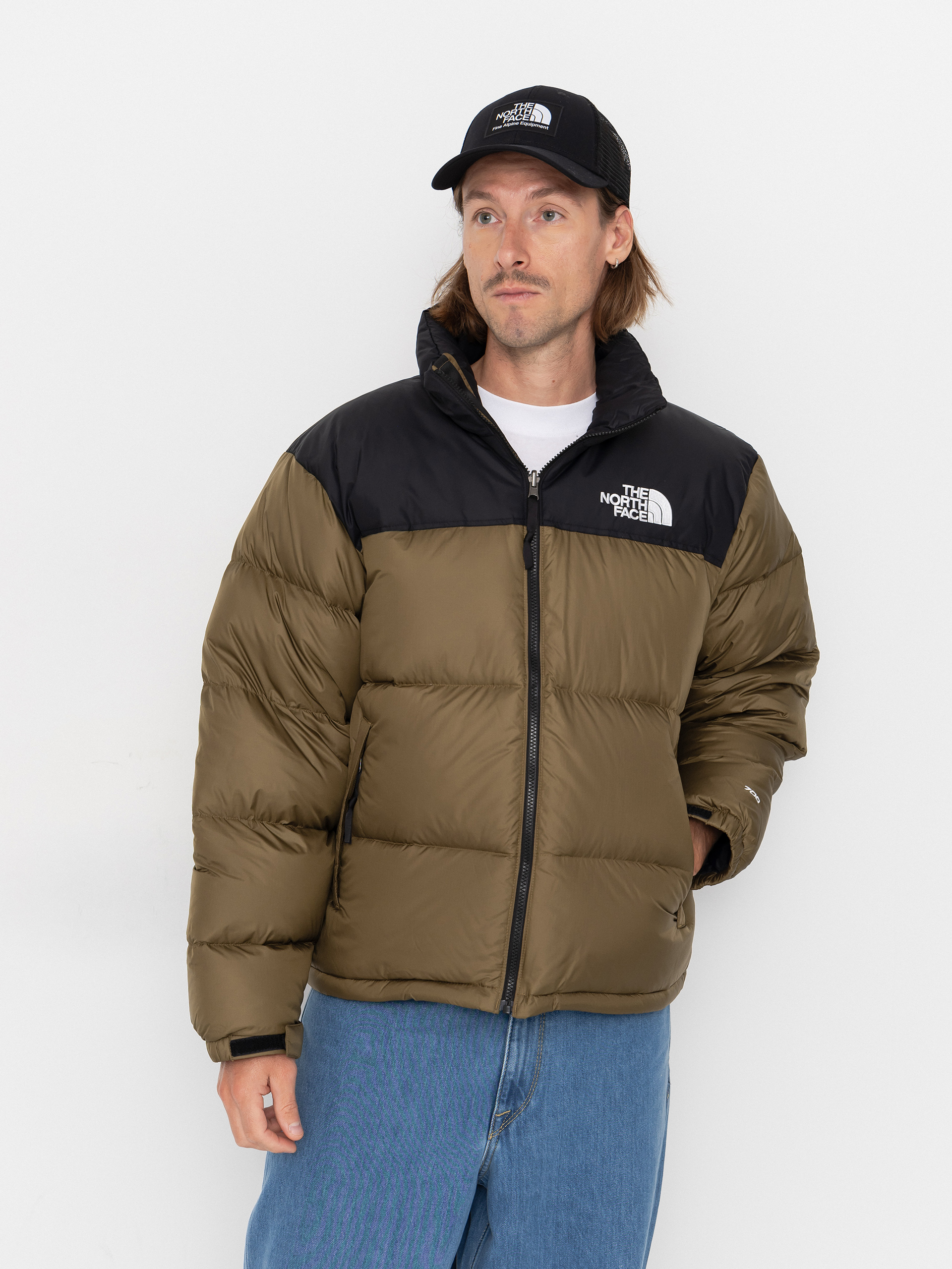 Dzseki The North Face 1996 Retro Nuptse (caraway seed/tnf black)