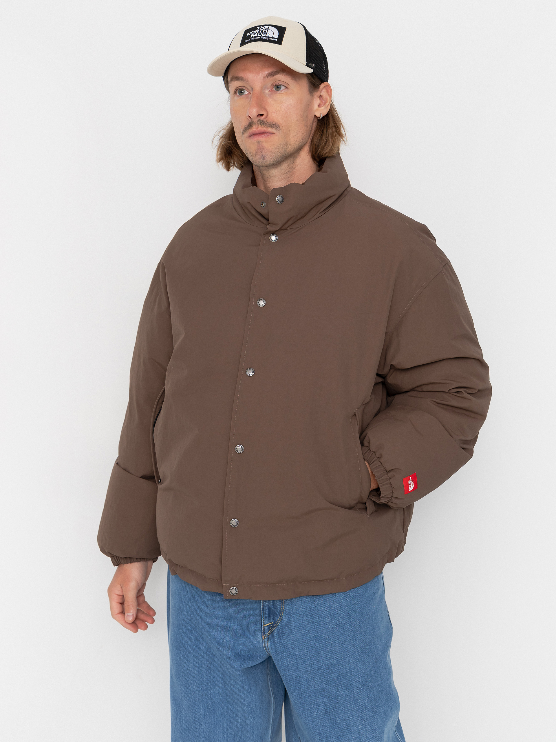 Dzseki The North Face Red Box Down (smokey brown)