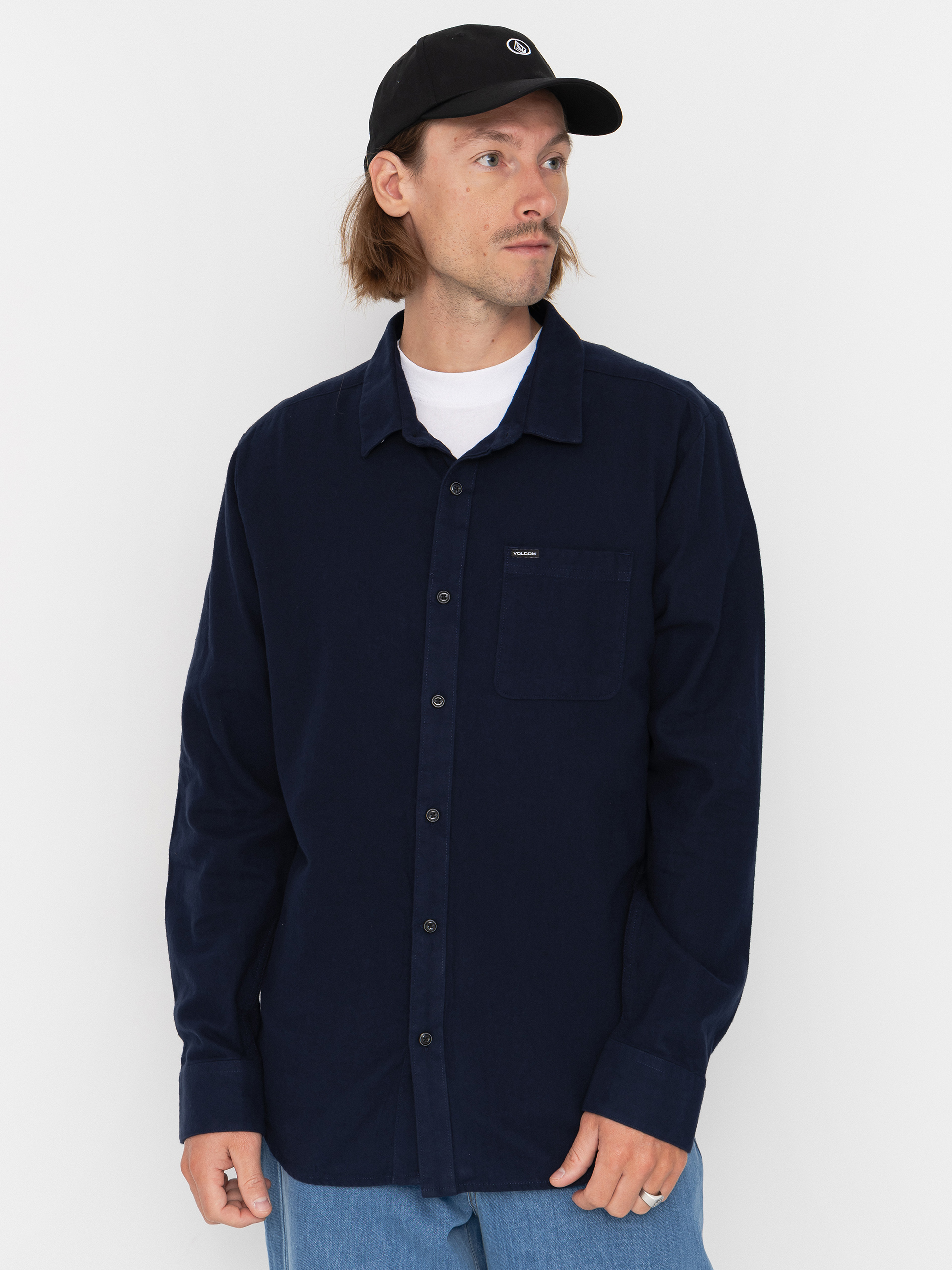 Volcom Caden Solid Ls Ing