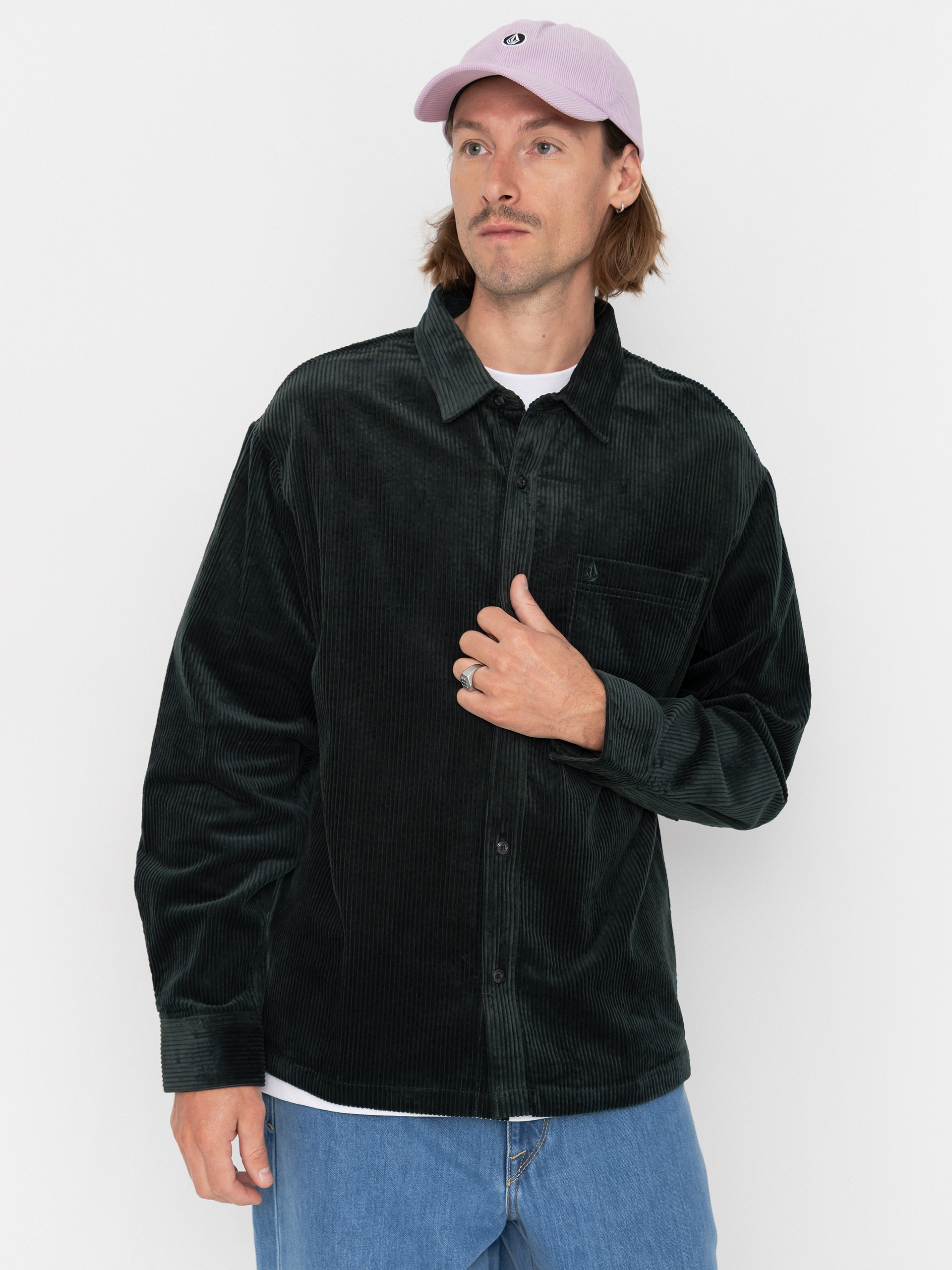 Volcom Fostered II Cord Ls Ing (scarab)