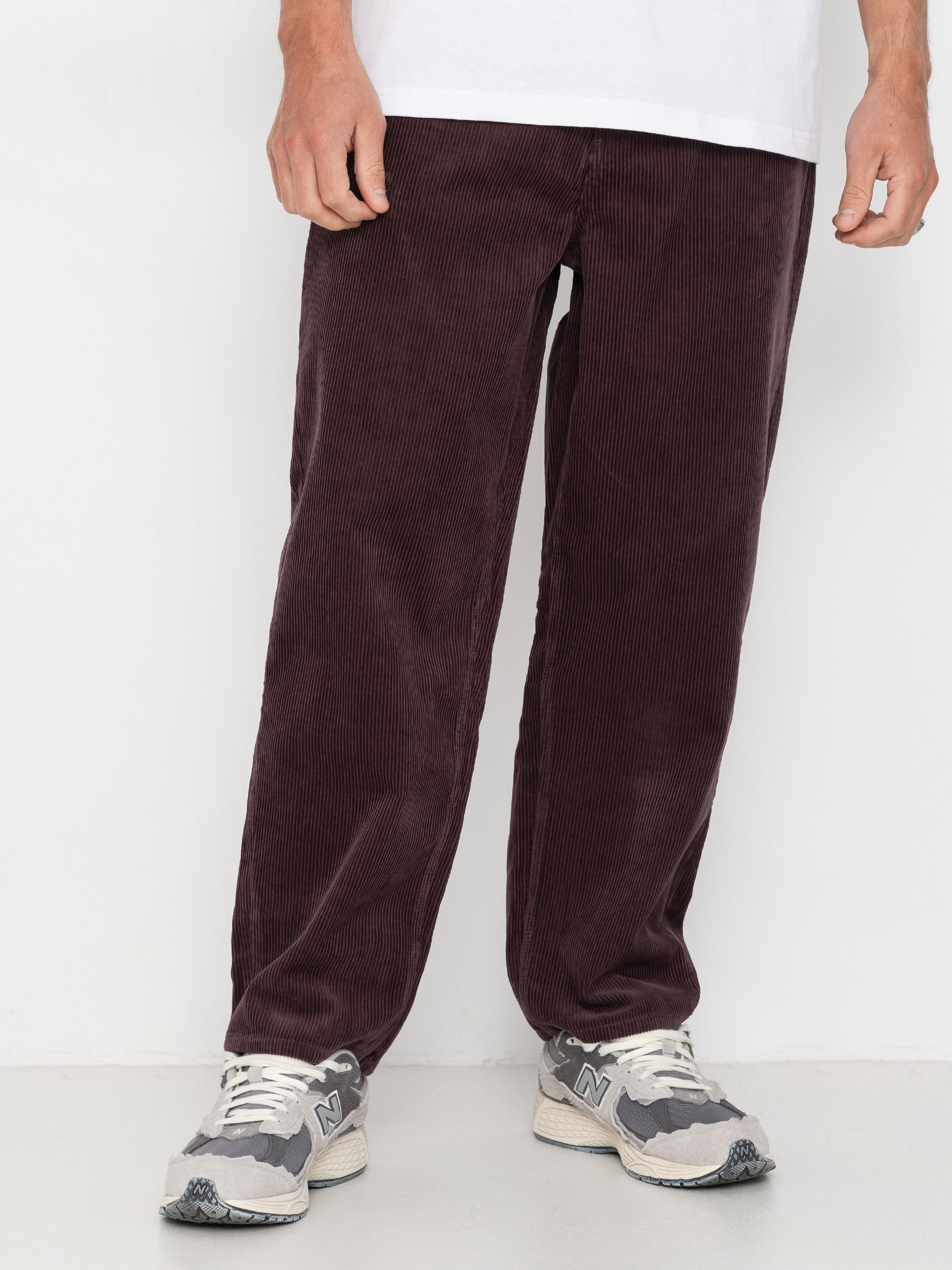 Volcom Billow Tapered Cord Kisnadrág (raisin)