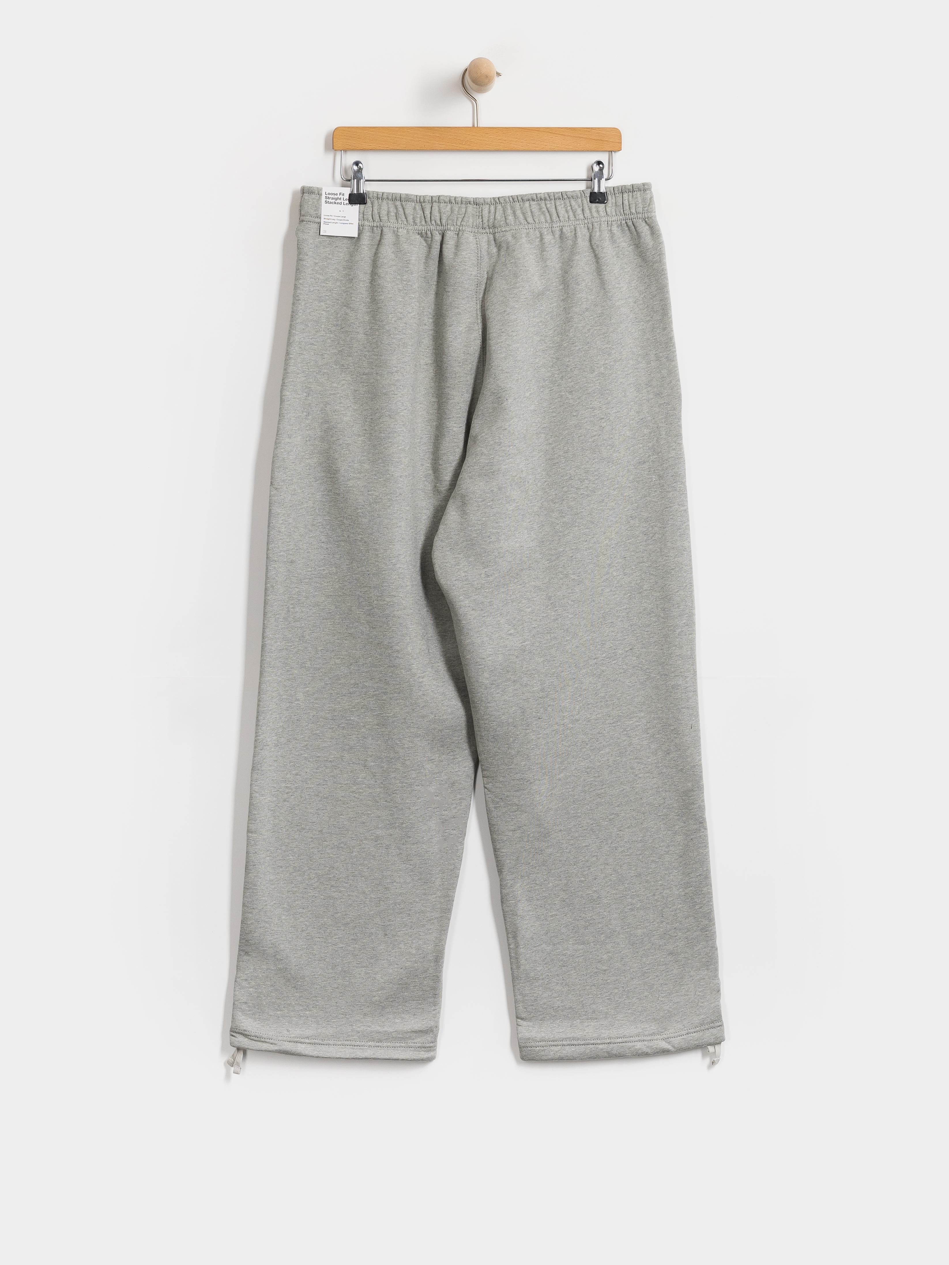 Nike SB Solo Swoosh Loose Kisnadrág (dk grey heather/lt smoke grey/white)