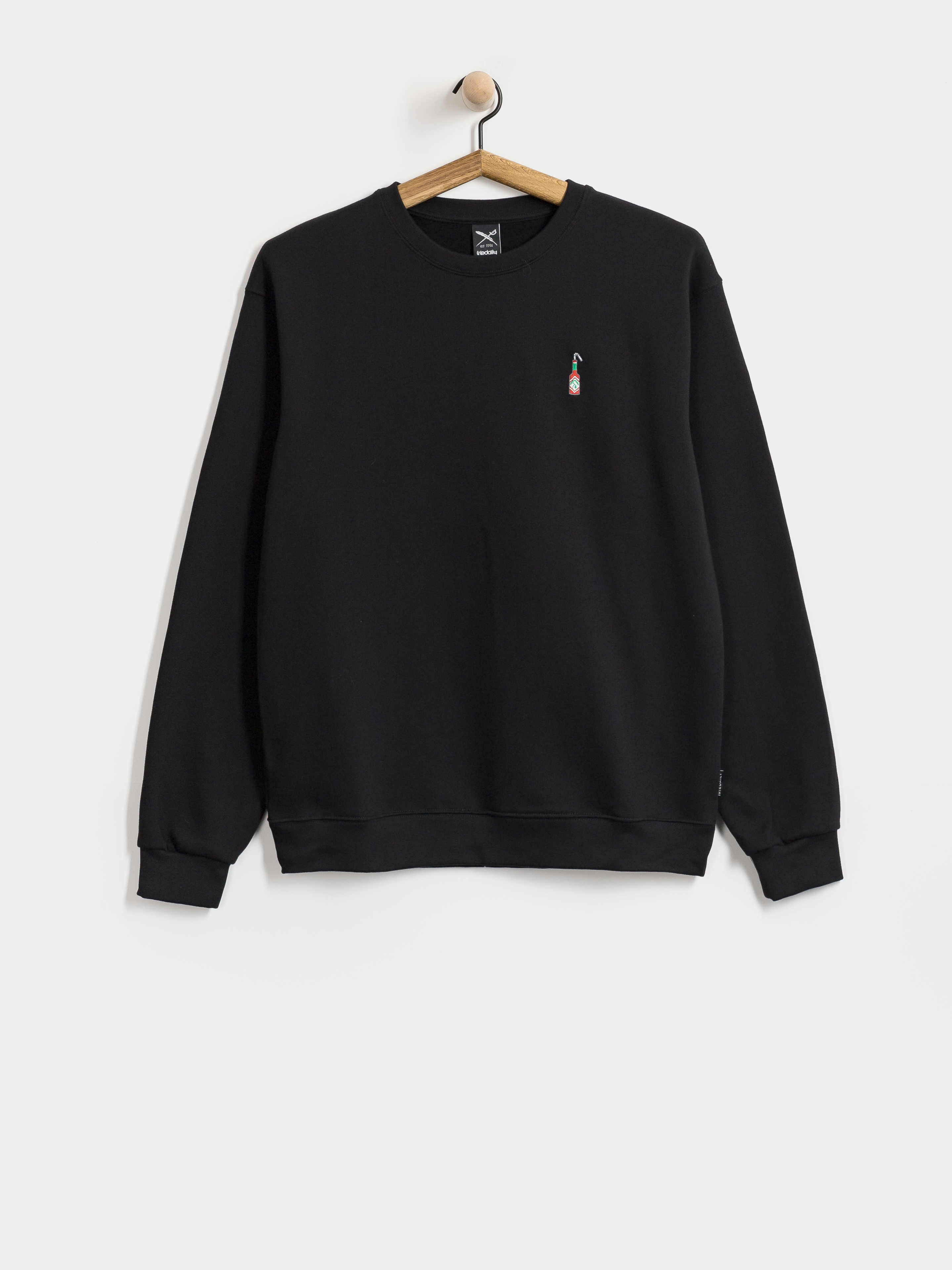 Pulóver Iriedaily Hot Hot Sauce Crewneck (black)