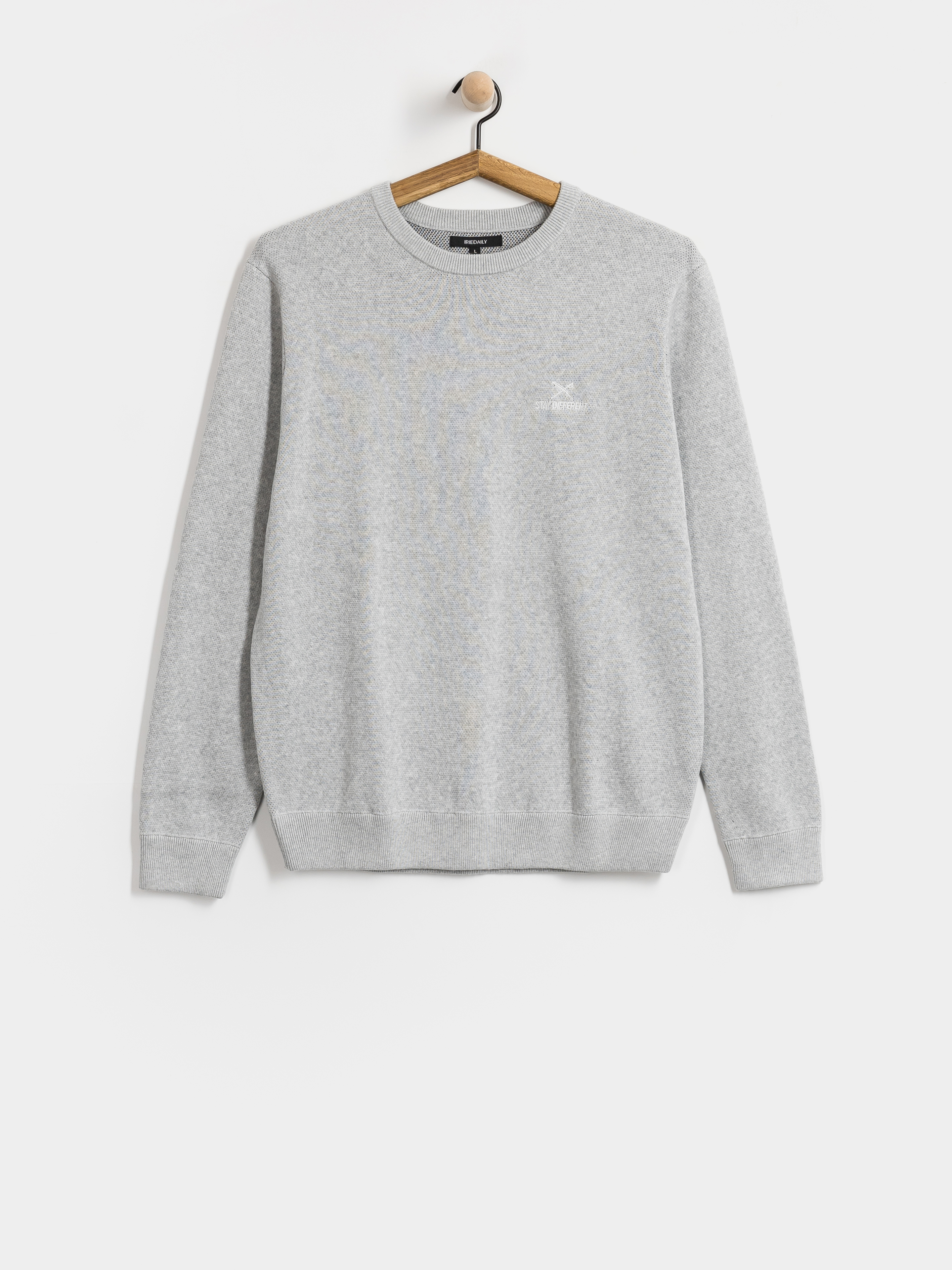 Pulóver Iriedaily Stay Different (ash heather)