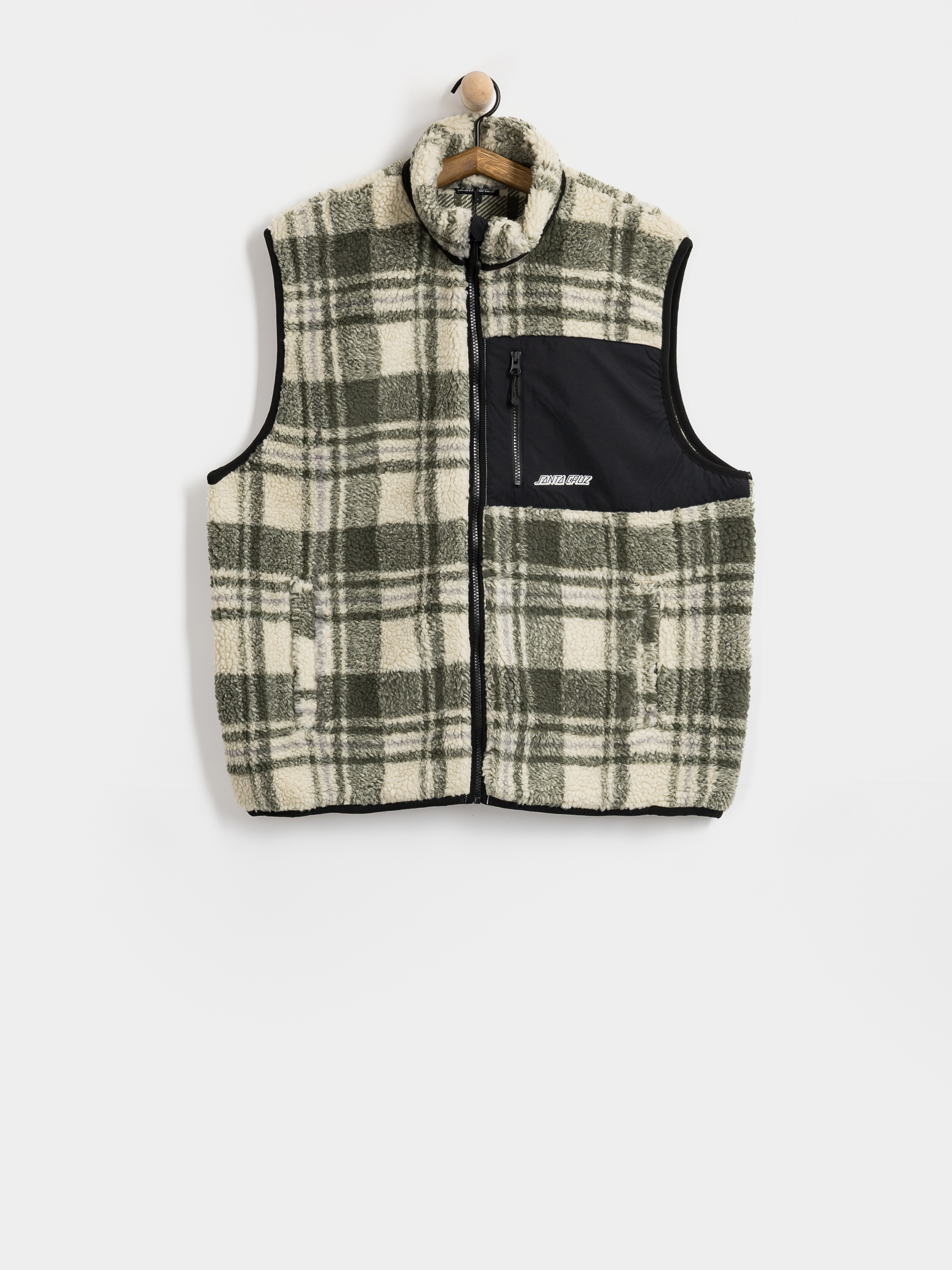 Mellény Santa Cruz Freestyle (olive check)