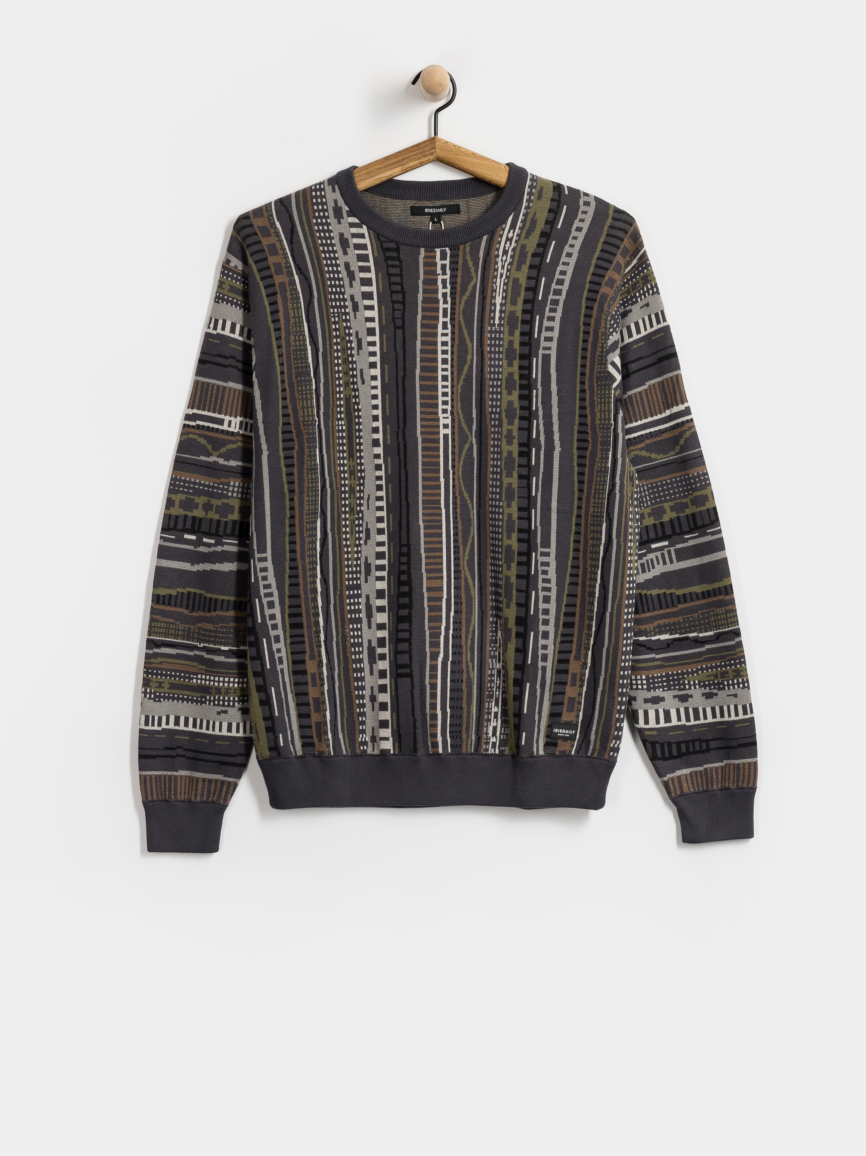 Pulóver Iriedaily Theodore Knit (coal)