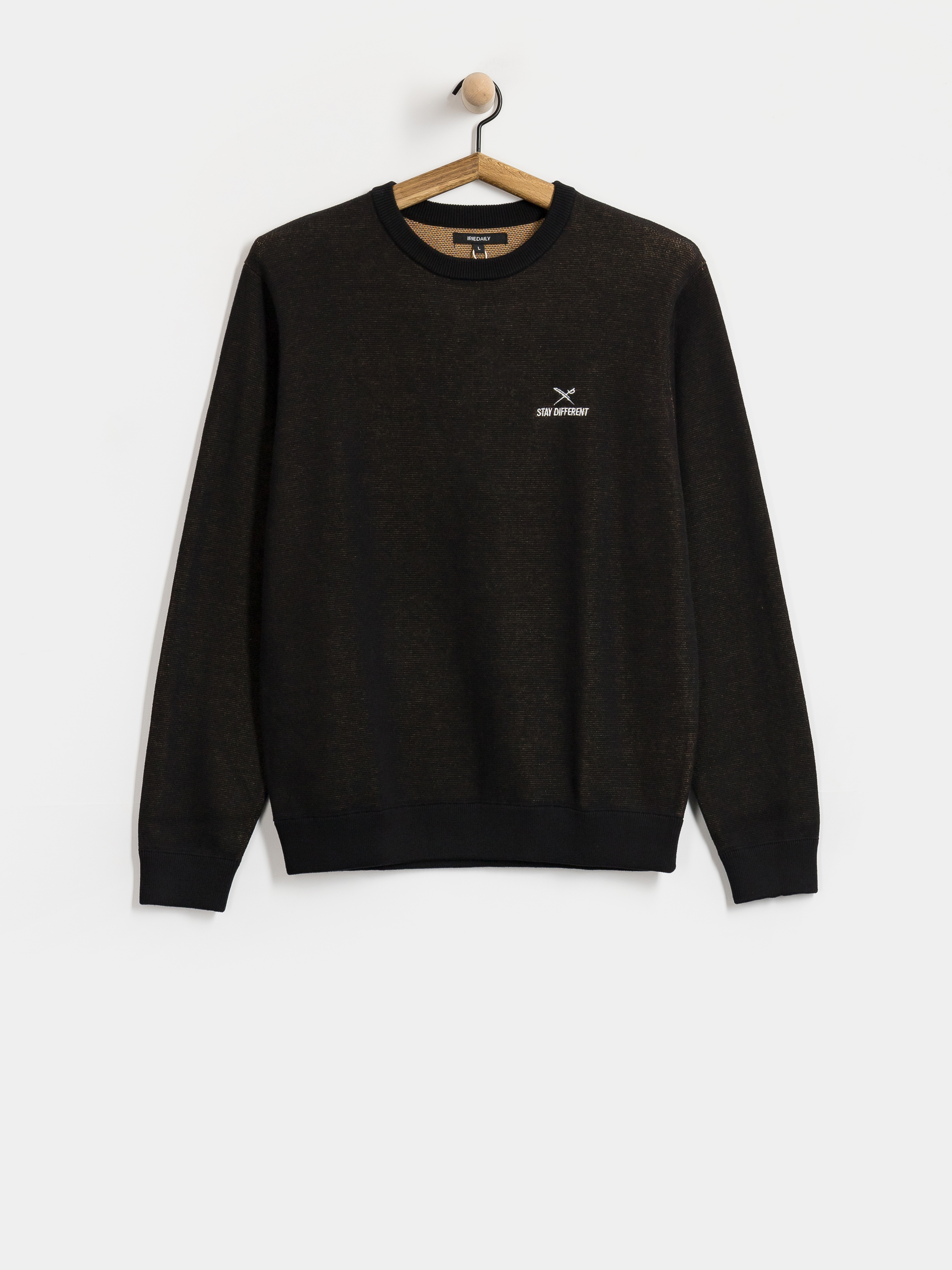 Pulóver Iriedaily Stay Different (black)