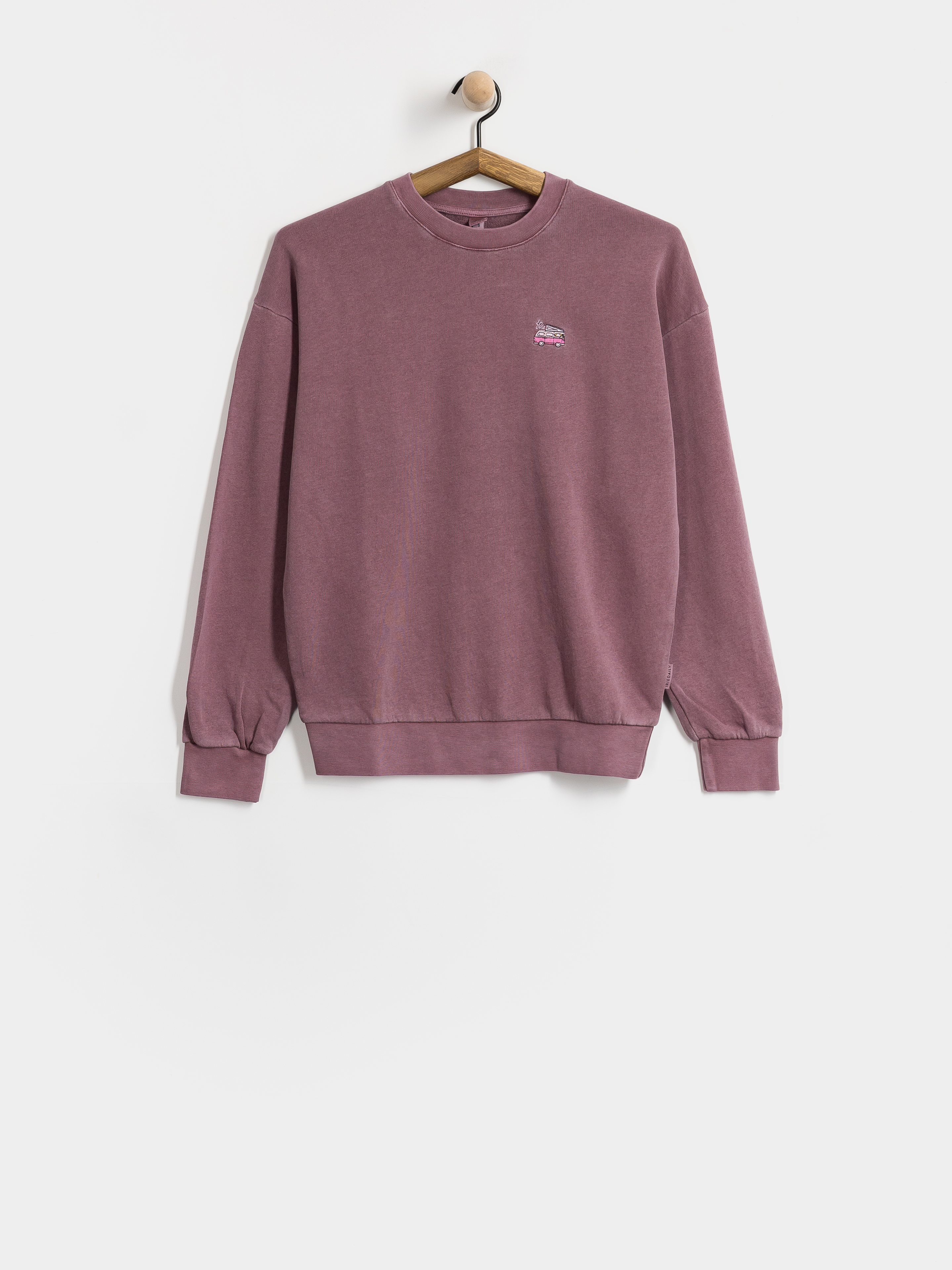 Pulóver Iriedaily Vancy Vint Crewneck Wmn (dark berry)