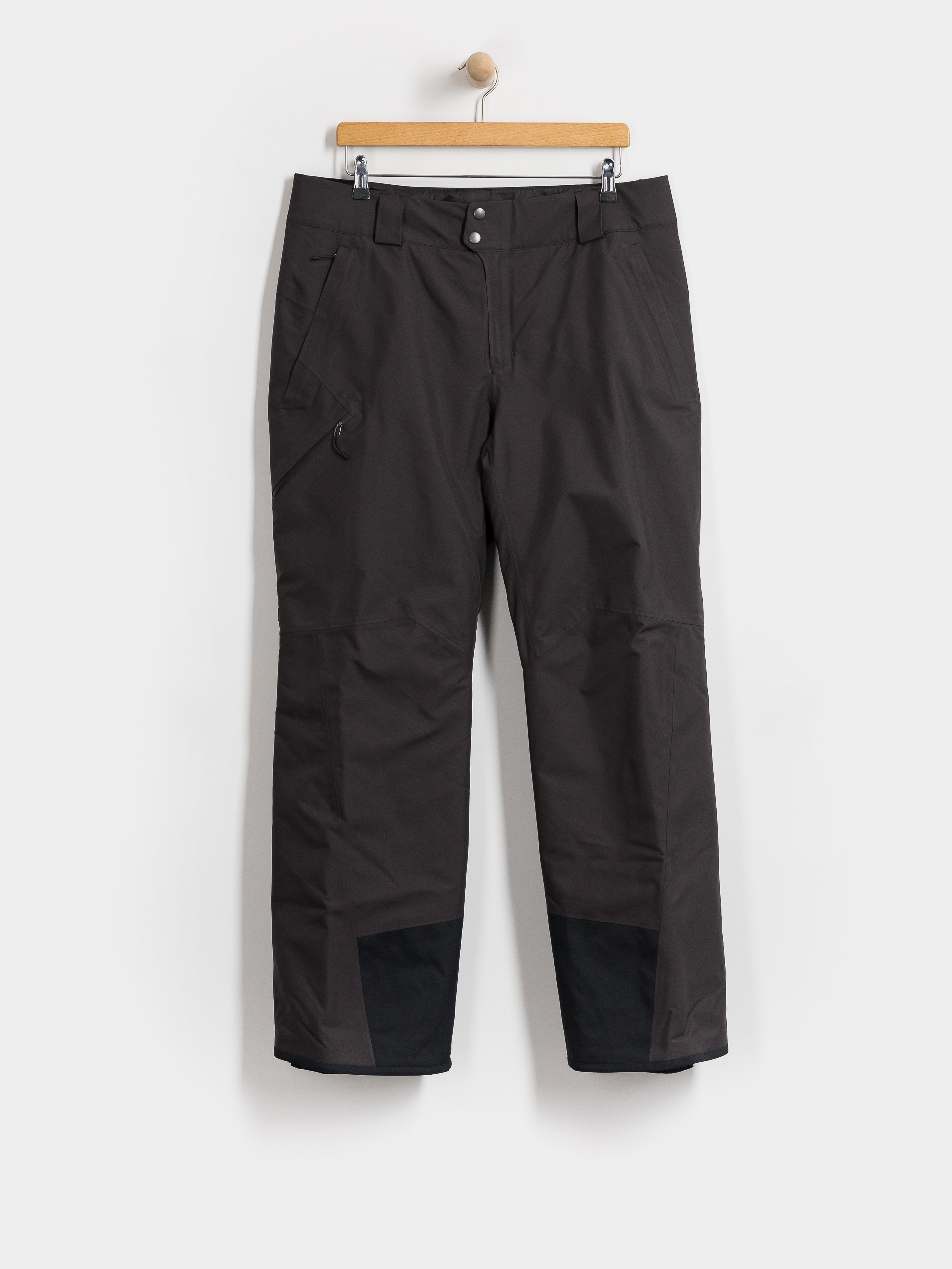 Férfi Snowboard nadrág Patagonia Insulated Powder Town Reg (black)