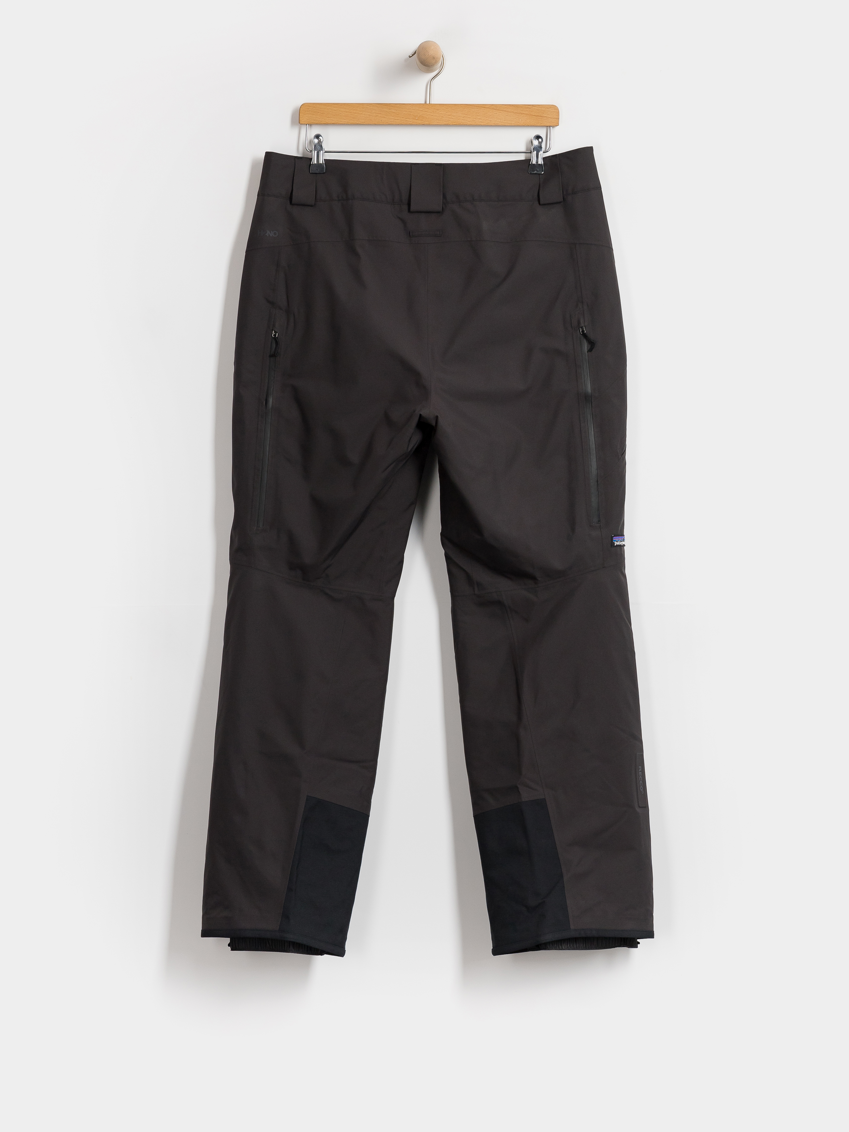 Férfi Snowboard nadrág Patagonia Insulated Powder Town Reg (black)