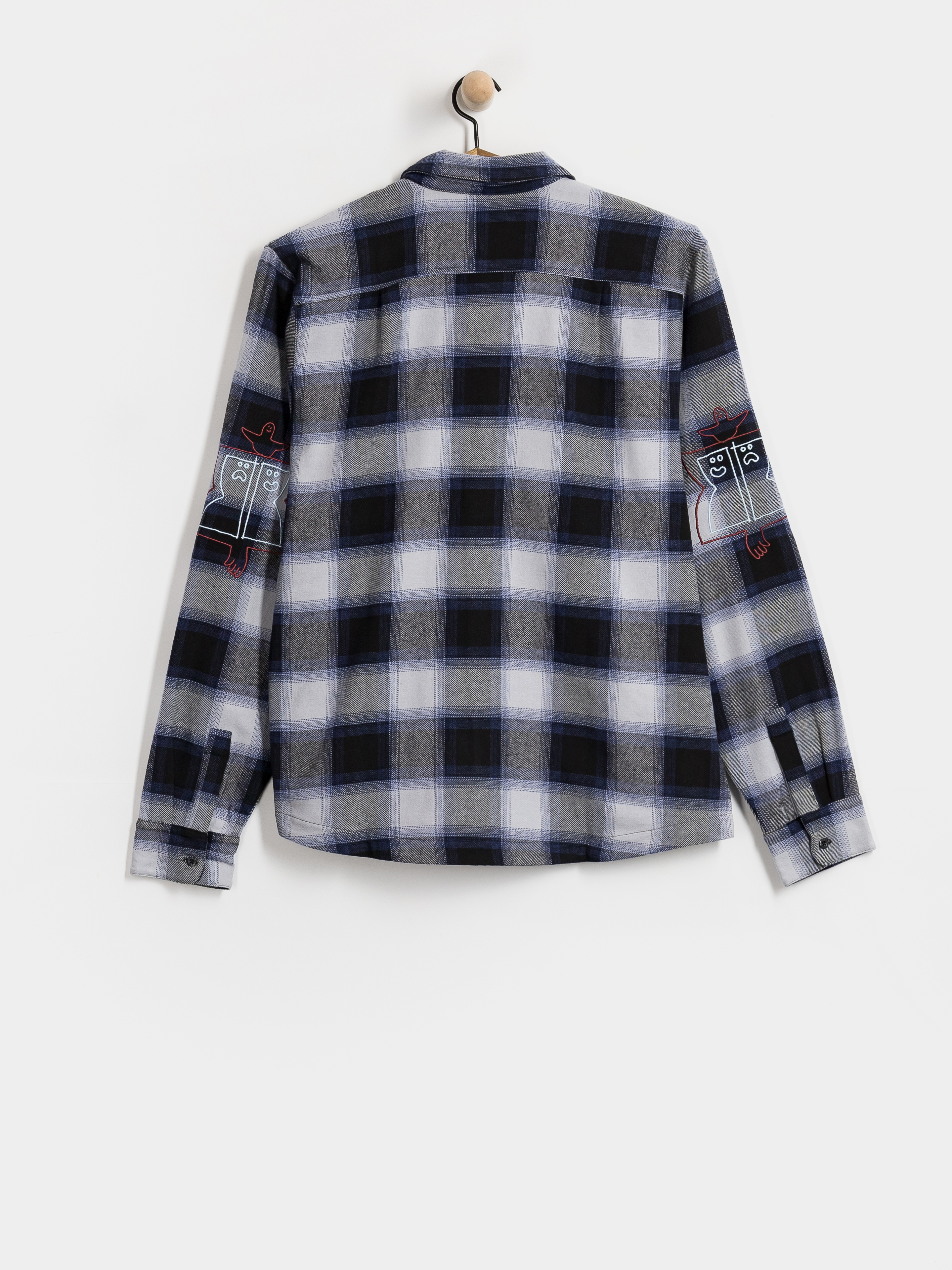 Ing adidas Gonz Flannel (black/mutprp/halsil)