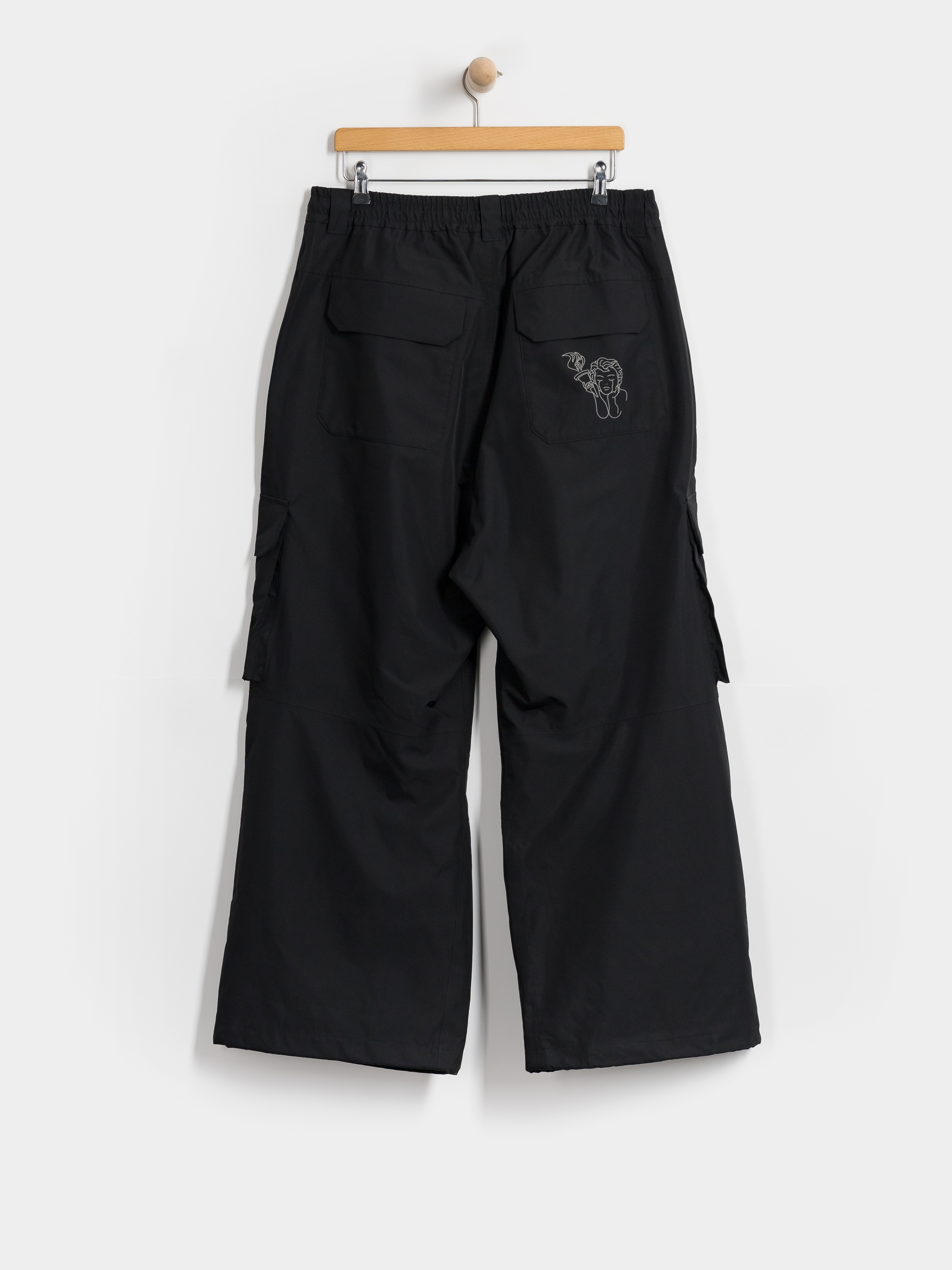 Férfi Snowboard nadrág Beyond Medals Park Cargo 2L (black)