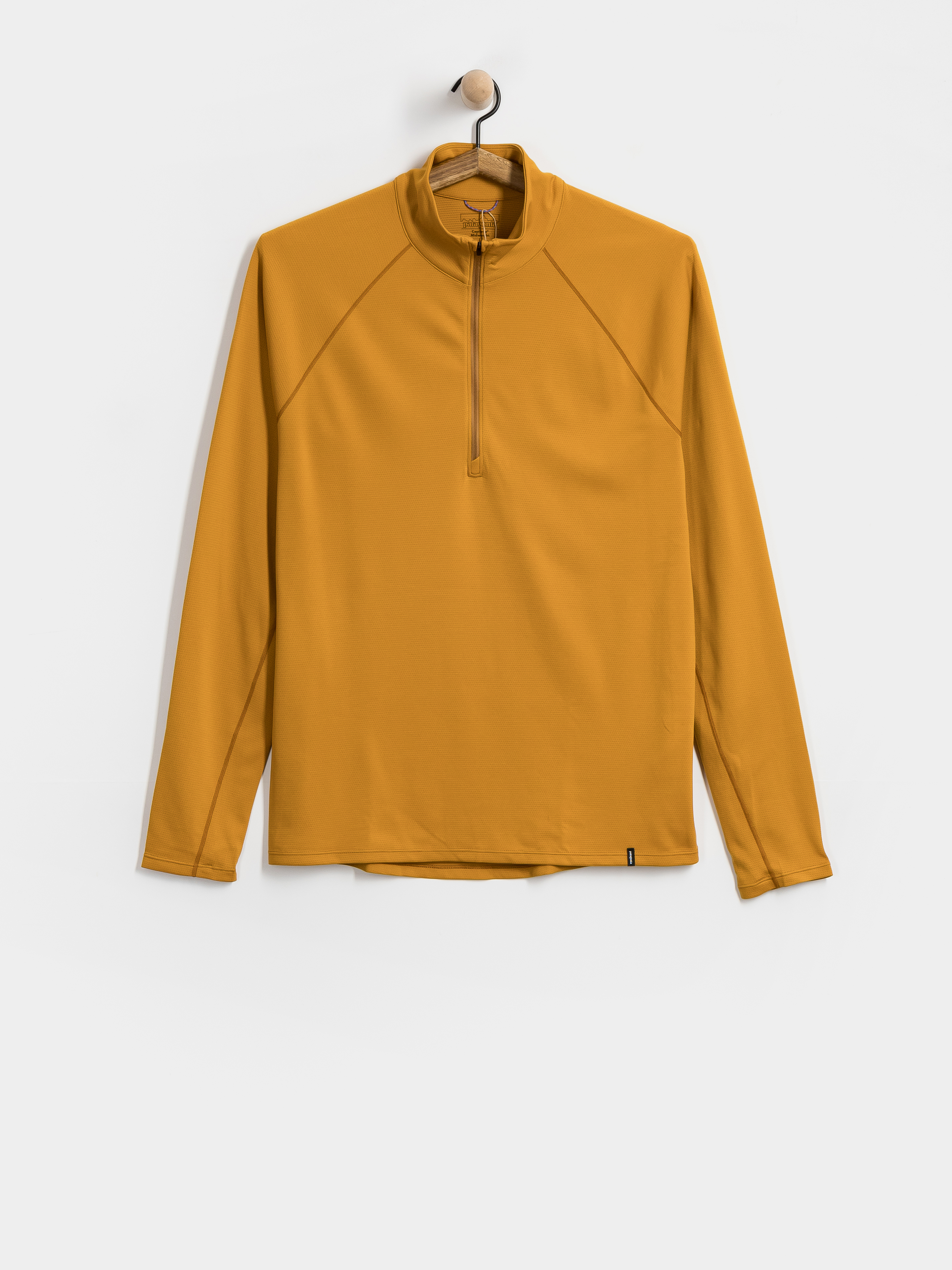 Patagonia Cap MW Zip Neck Hosszú ujjú felső (cinnamon brown)