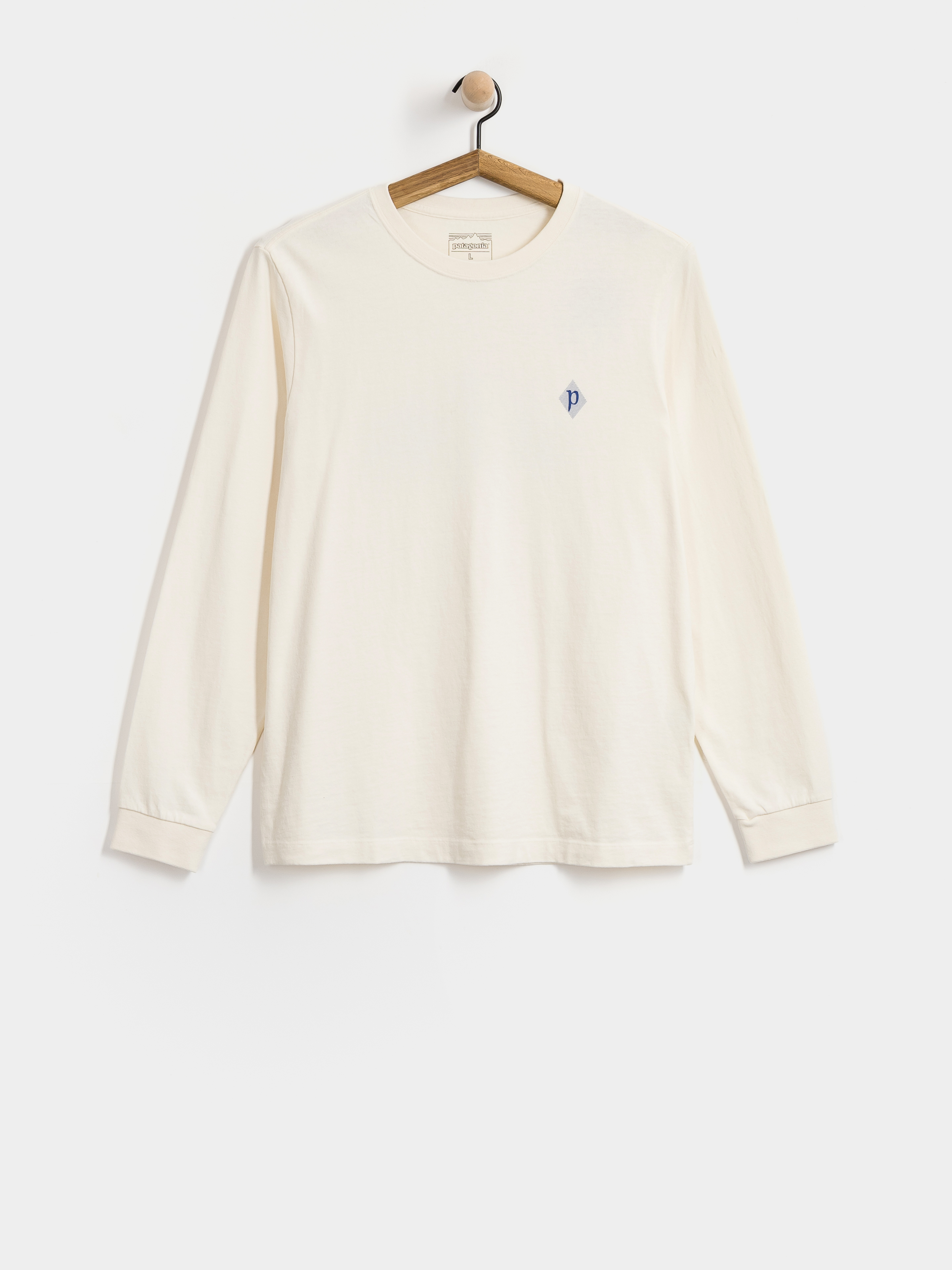 Patagonia MW Hut Tripper Skyline Hosszú ujjú felső (undyed natural)