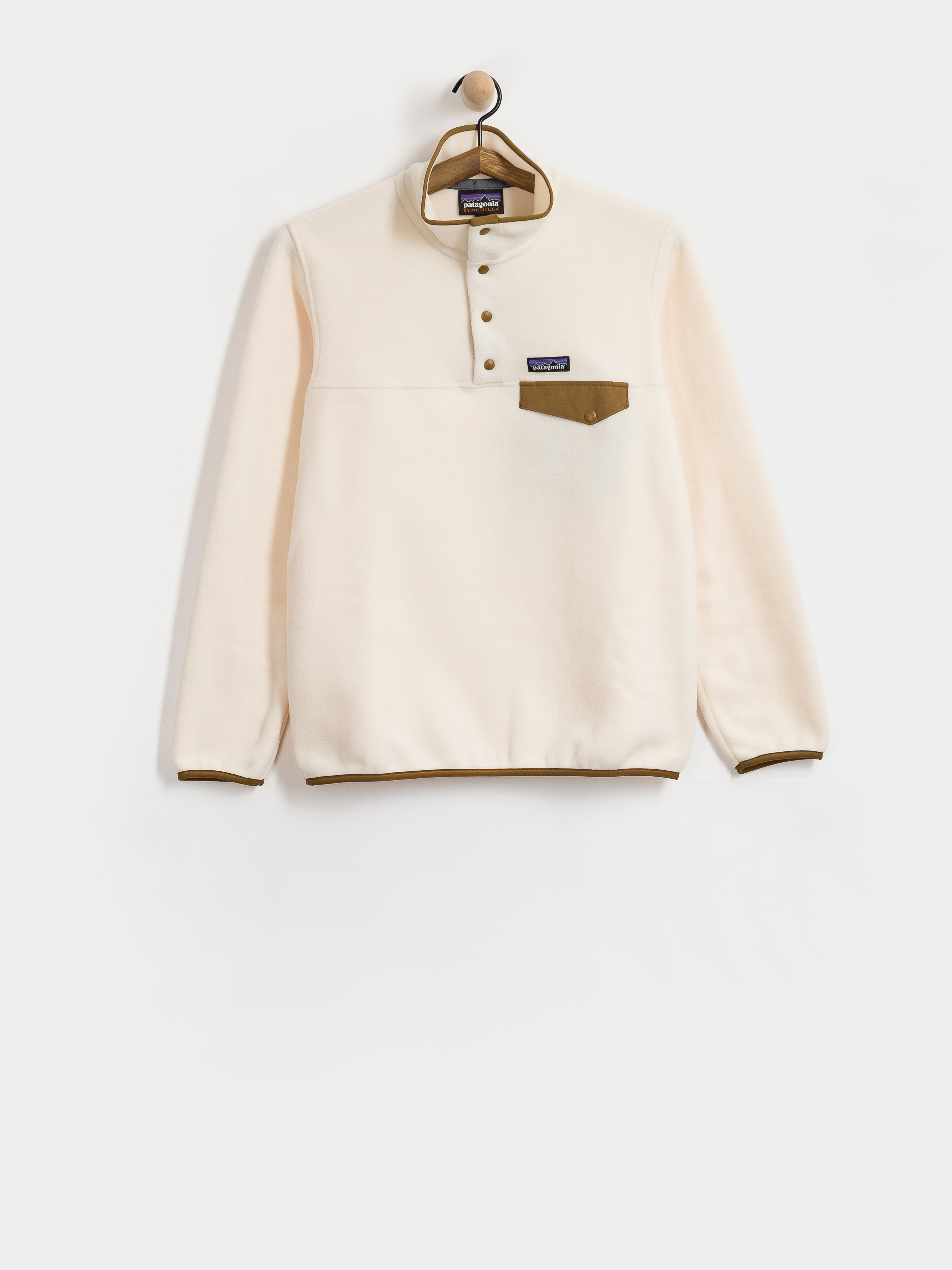 Patagonia Lightweight Synch Snap T Wmn Polu00e1r pulu00f3ver (natural)