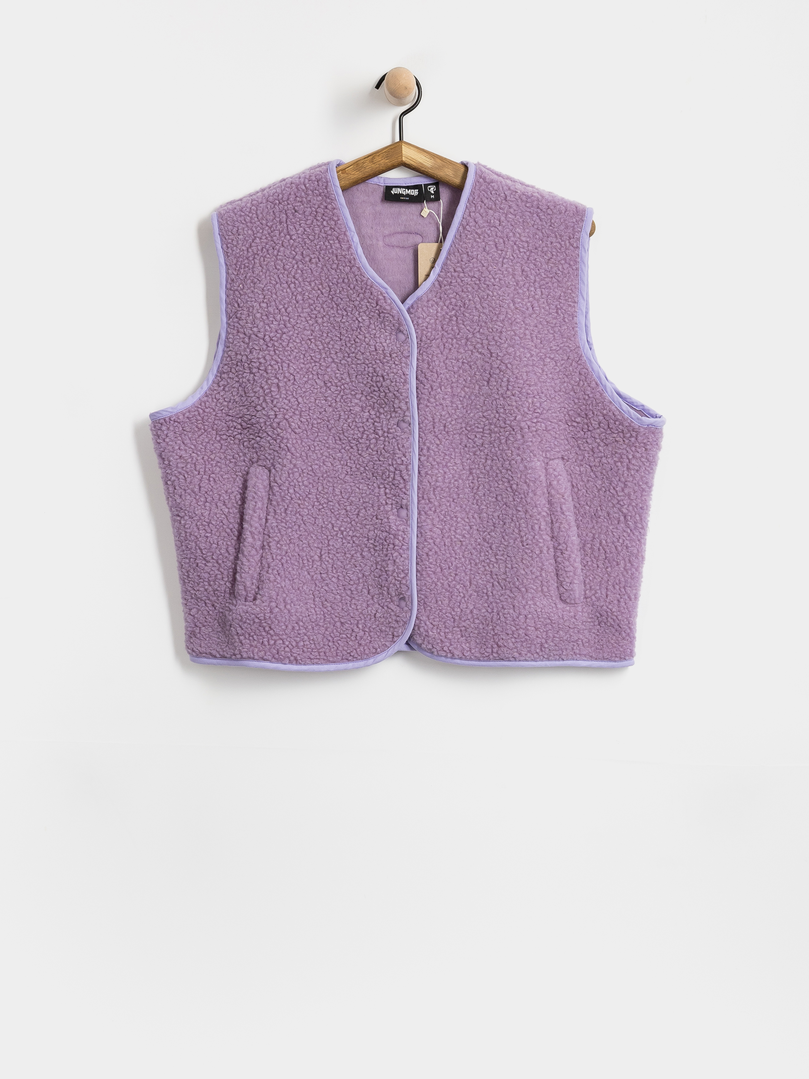 Jungmob Merino Boxy Wmn Mellu00e9ny (lila)