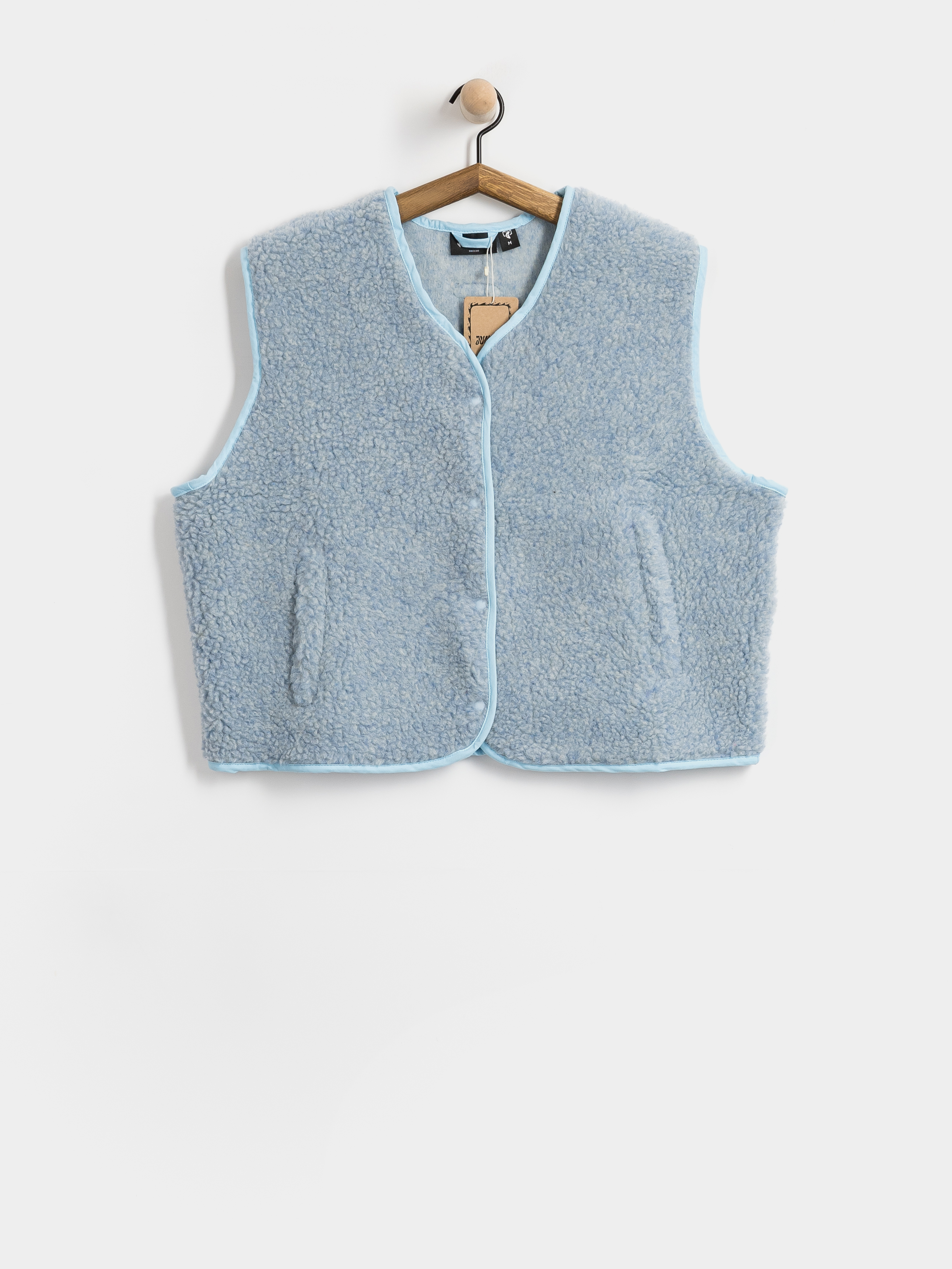 Jungmob Merino Boxy Wmn Mellény (cloudy mist)