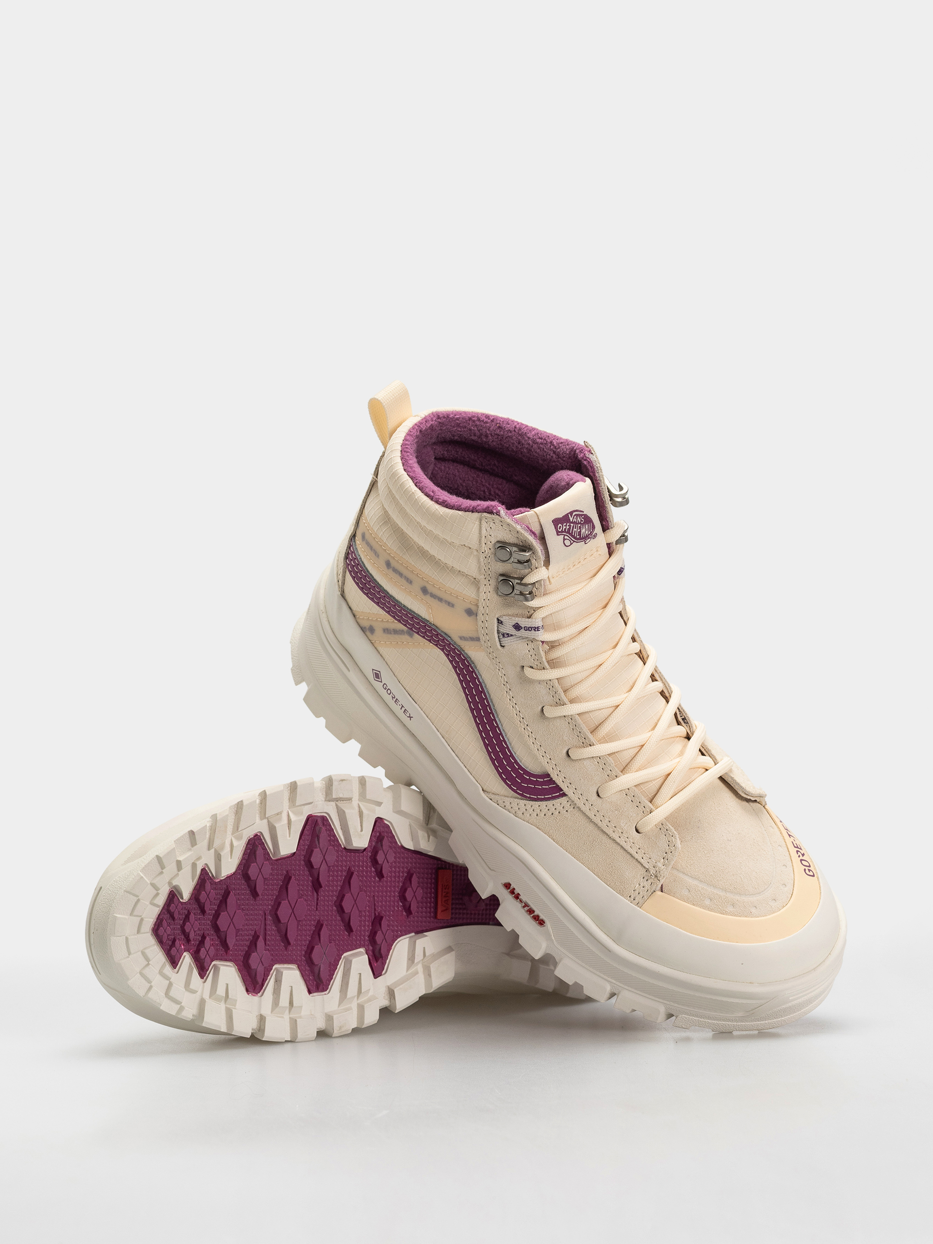 Vans Sk8 Hi Gore Tex Insulated Mte Cipők (sand white)