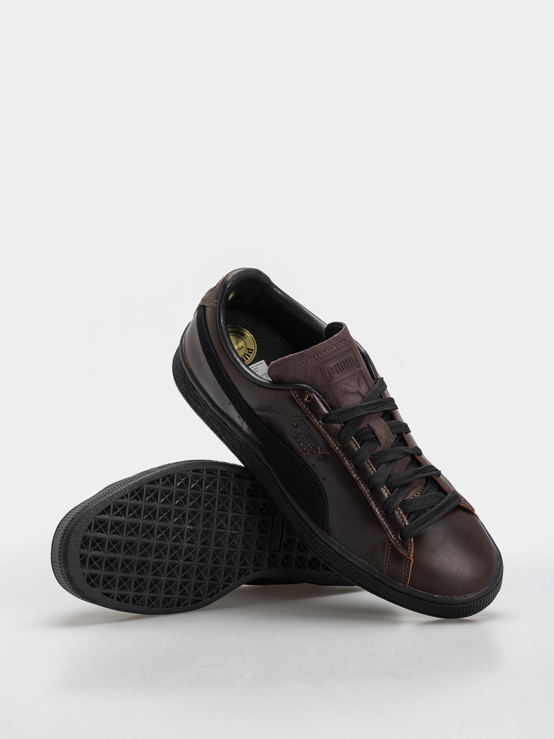 Puma Suede Dressed Cipők (leather brown/puma black)