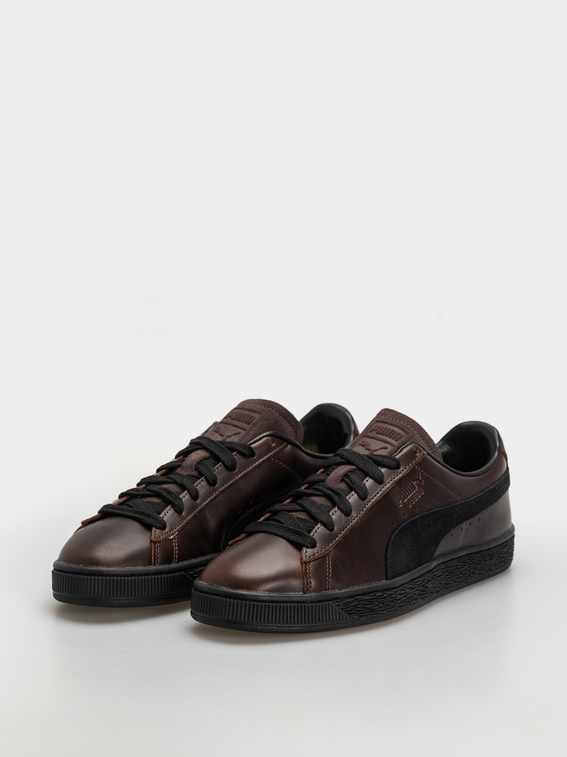 Puma Suede Dressed Cipők (leather brown/puma black)