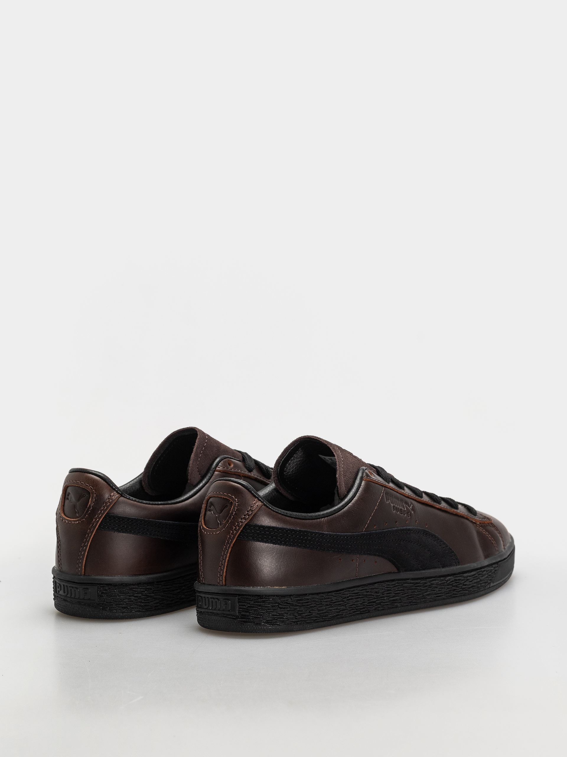 Puma Suede Dressed Cipők (leather brown/puma black)