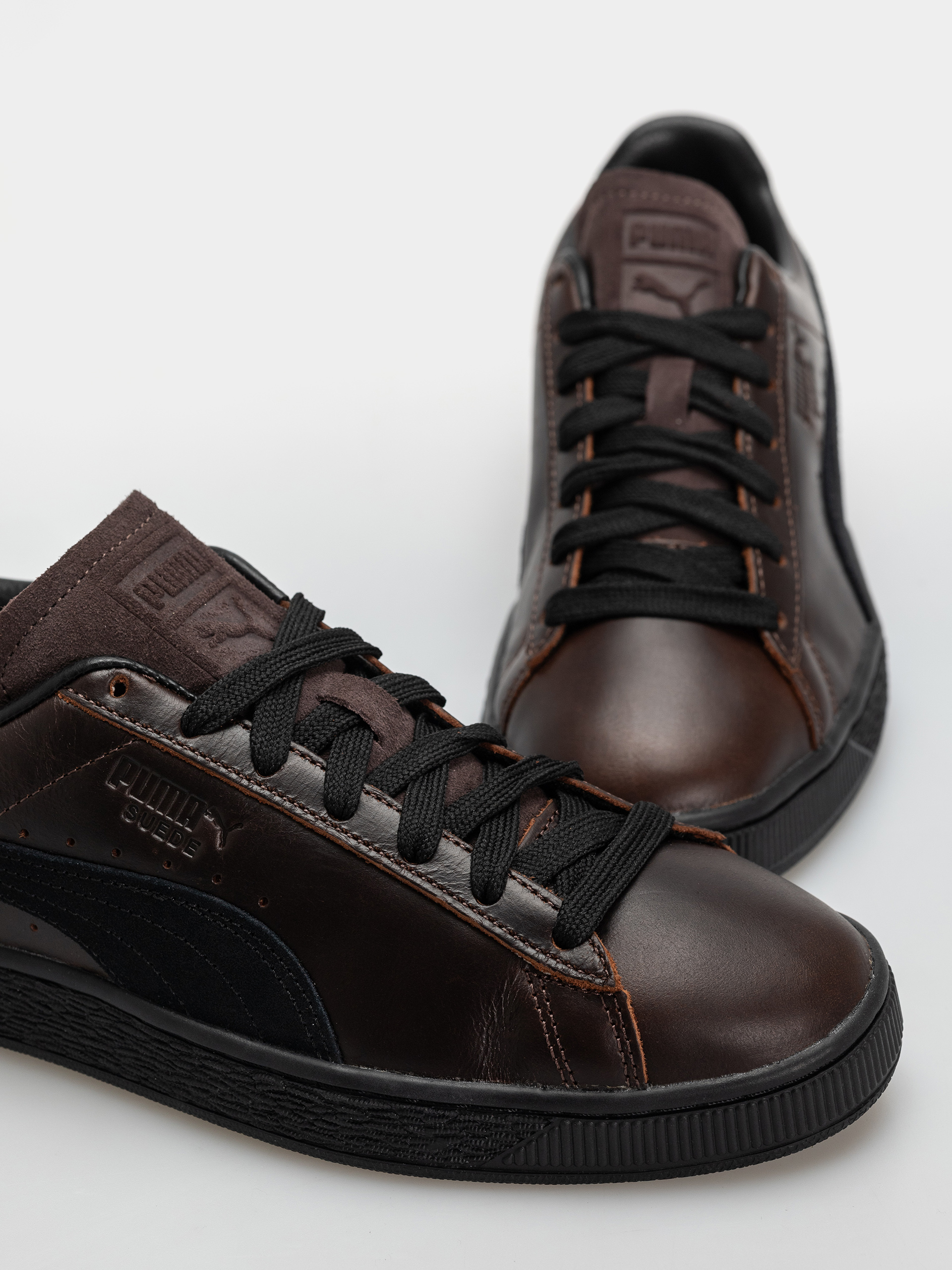 Puma Suede Dressed Cipők (leather brown/puma black)