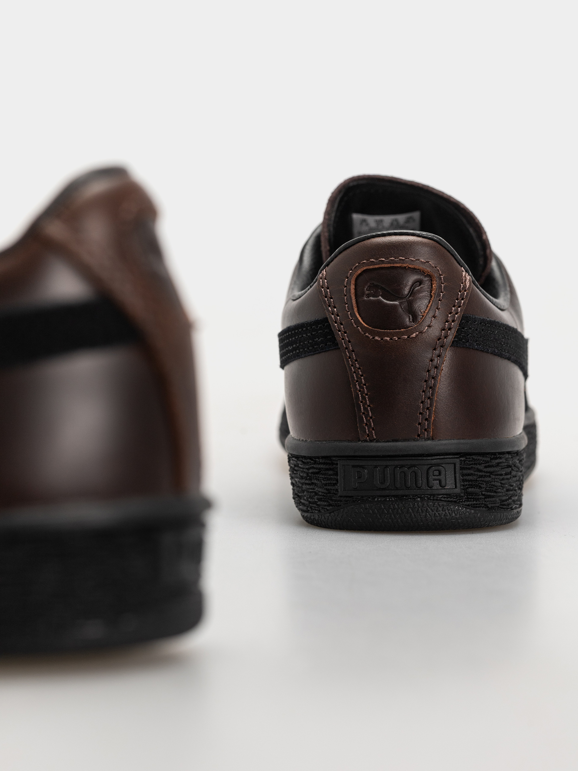 Puma Suede Dressed Cipők (leather brown/puma black)