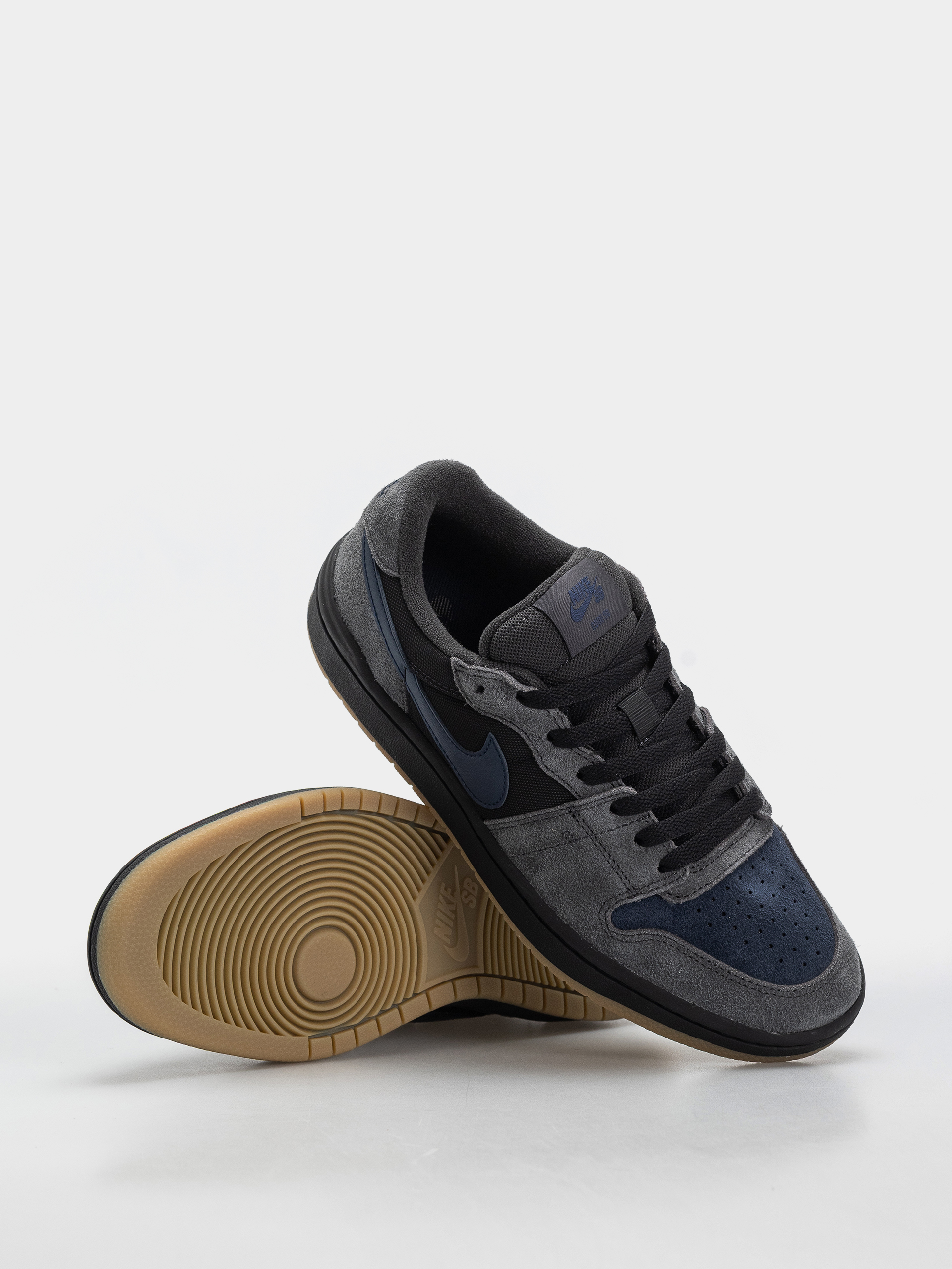 Nike SB Code 58 Cipők (dk smoke grey/blue eclipse black)