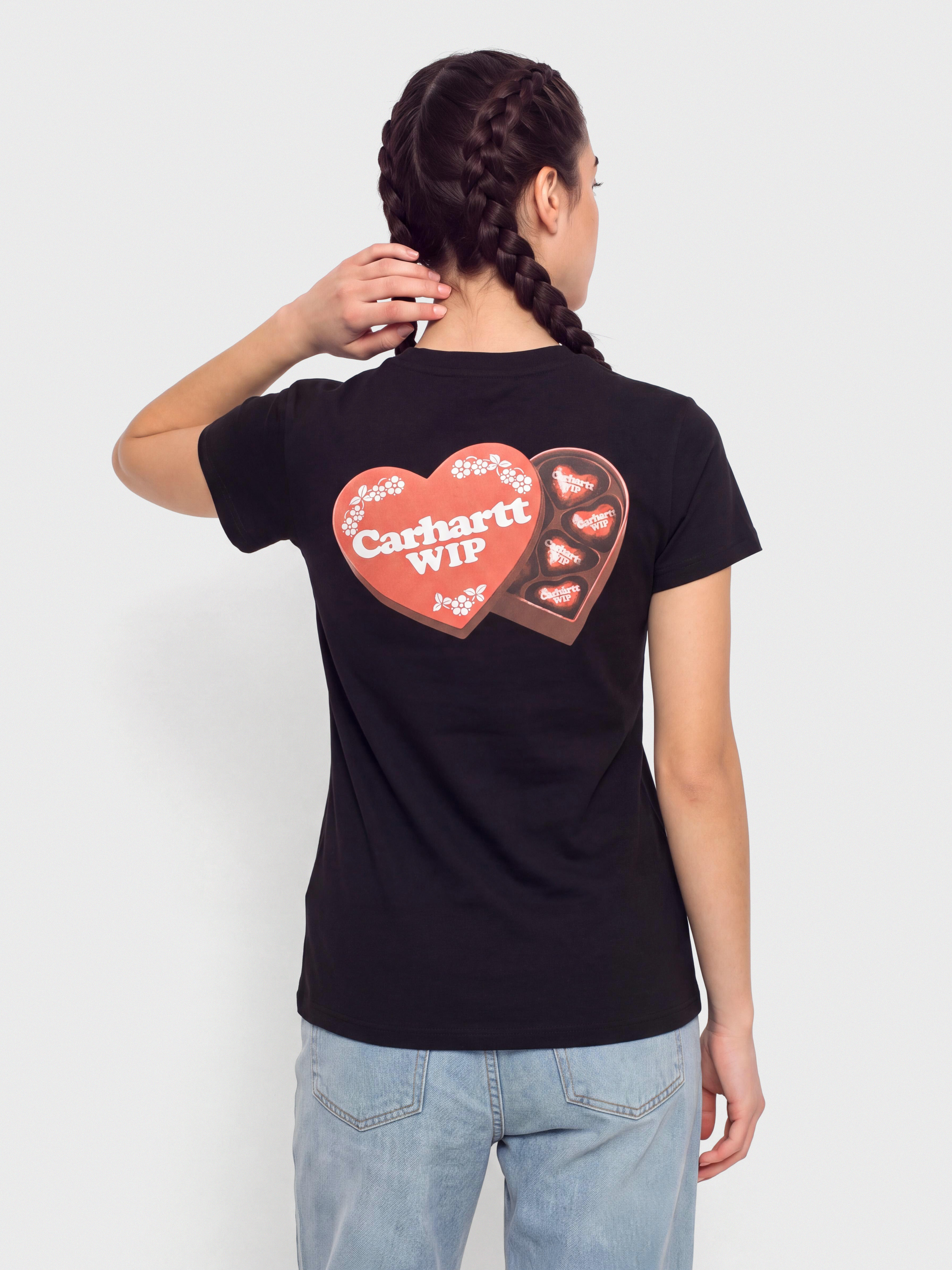 Carhartt WIP Hartt Case Wmn Póló (black)