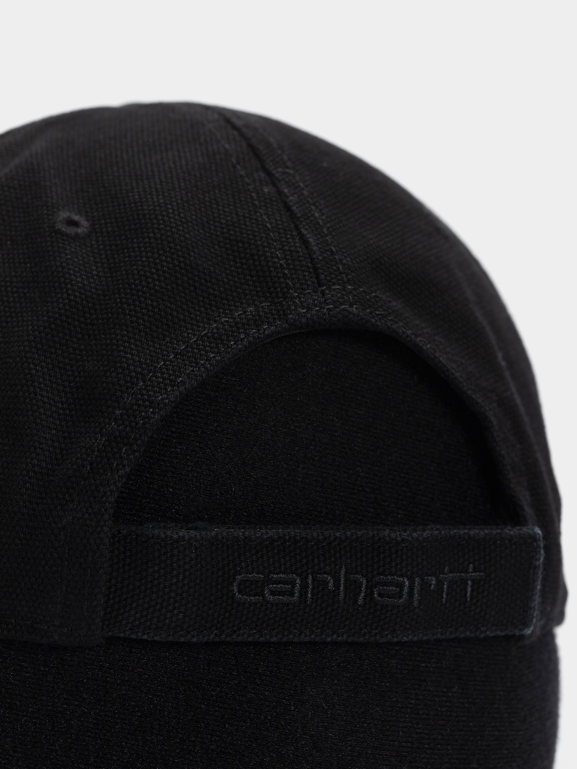 Baseball sapka Carhartt WIP Selby Canvas (black/stone washed)