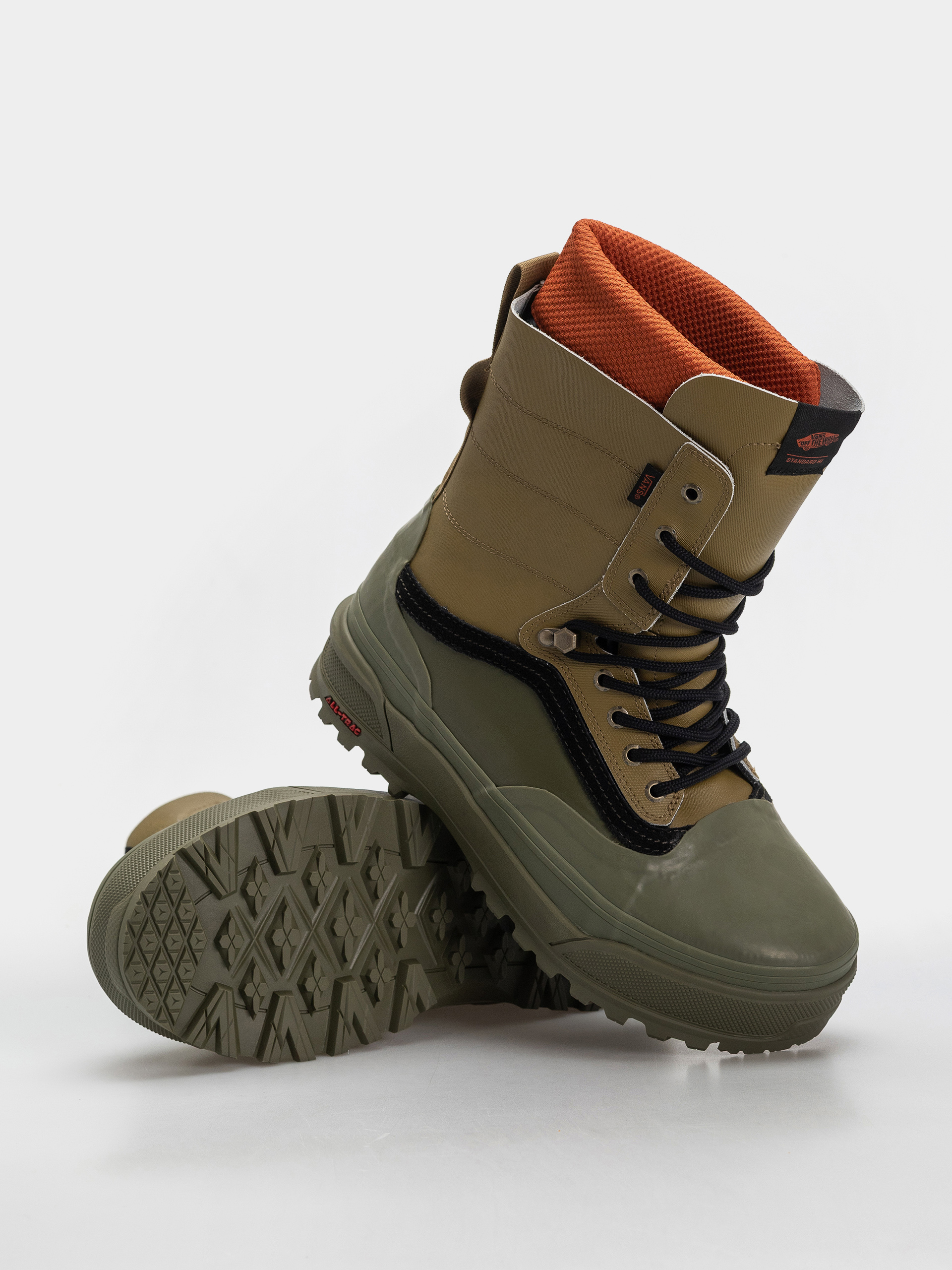 Vans Standard Hi 2.0 Mte Cipők (olive brown)