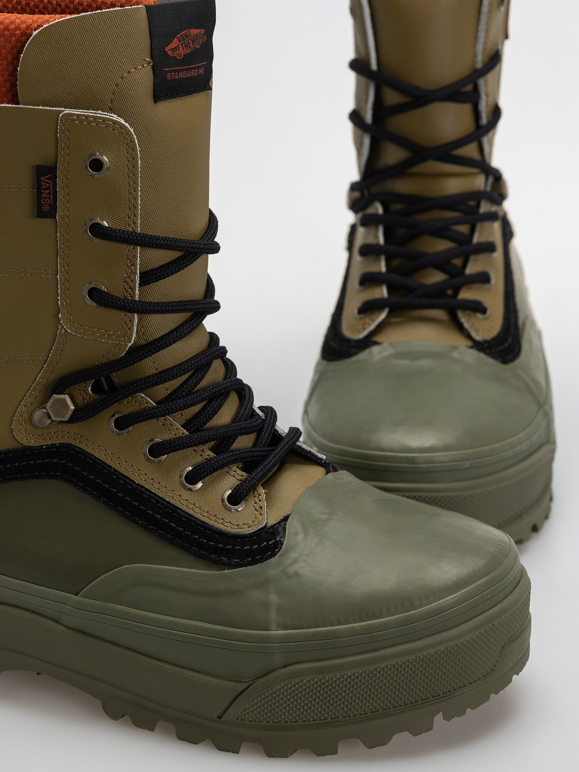 Vans Standard Hi 2.0 Mte Cipők (olive brown)