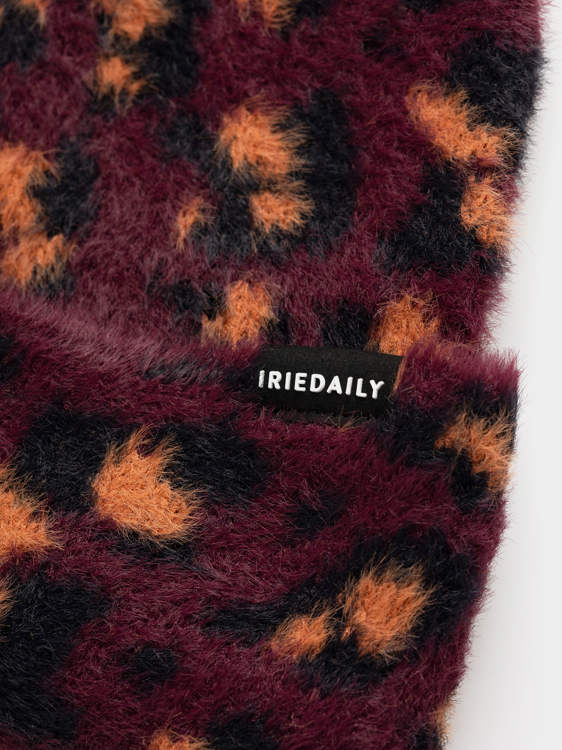 Iriedaily Fuzzy Feather Sapka (leo brown)