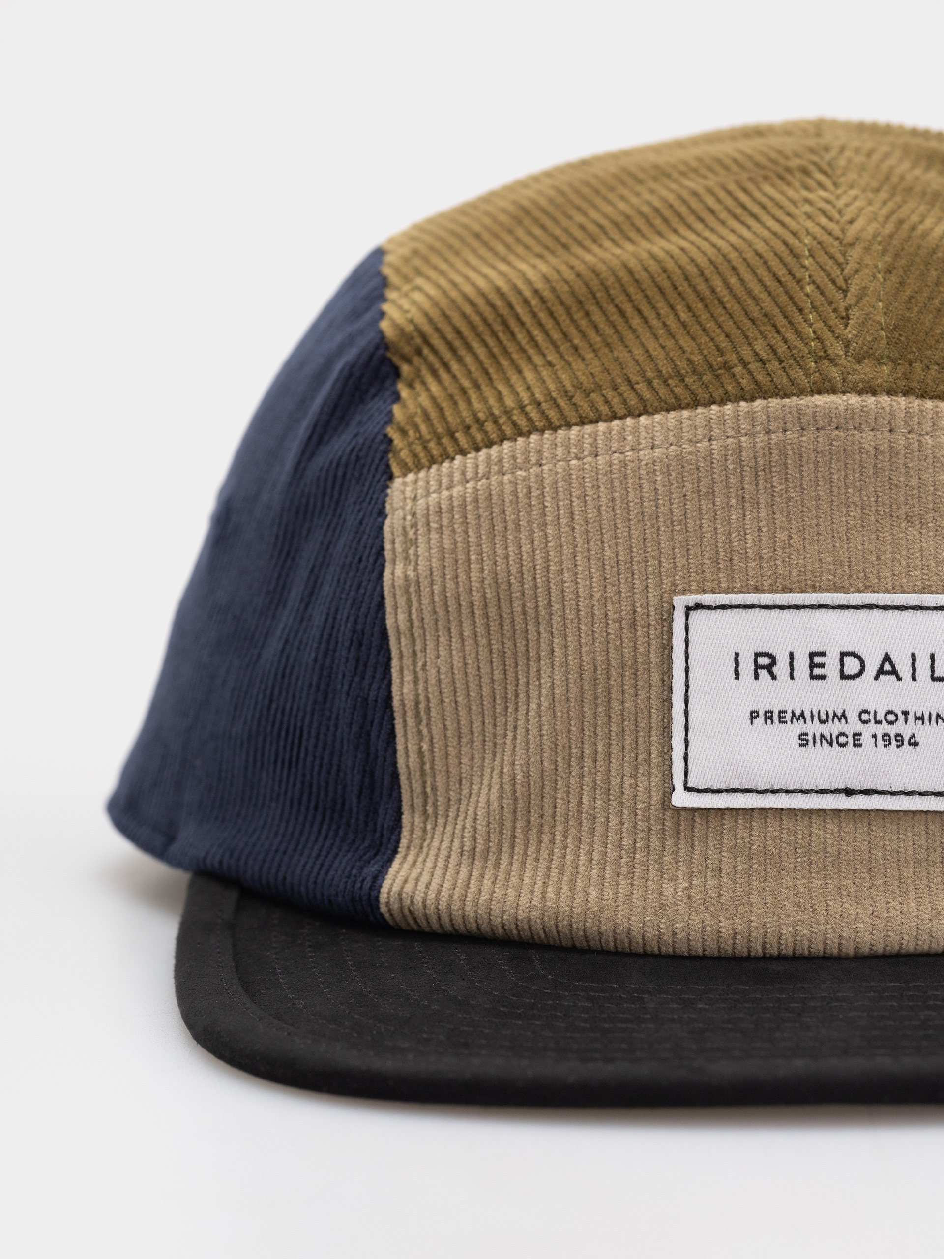 Iriedaily Corvin 5 Panel Baseball sapka (olive navy)
