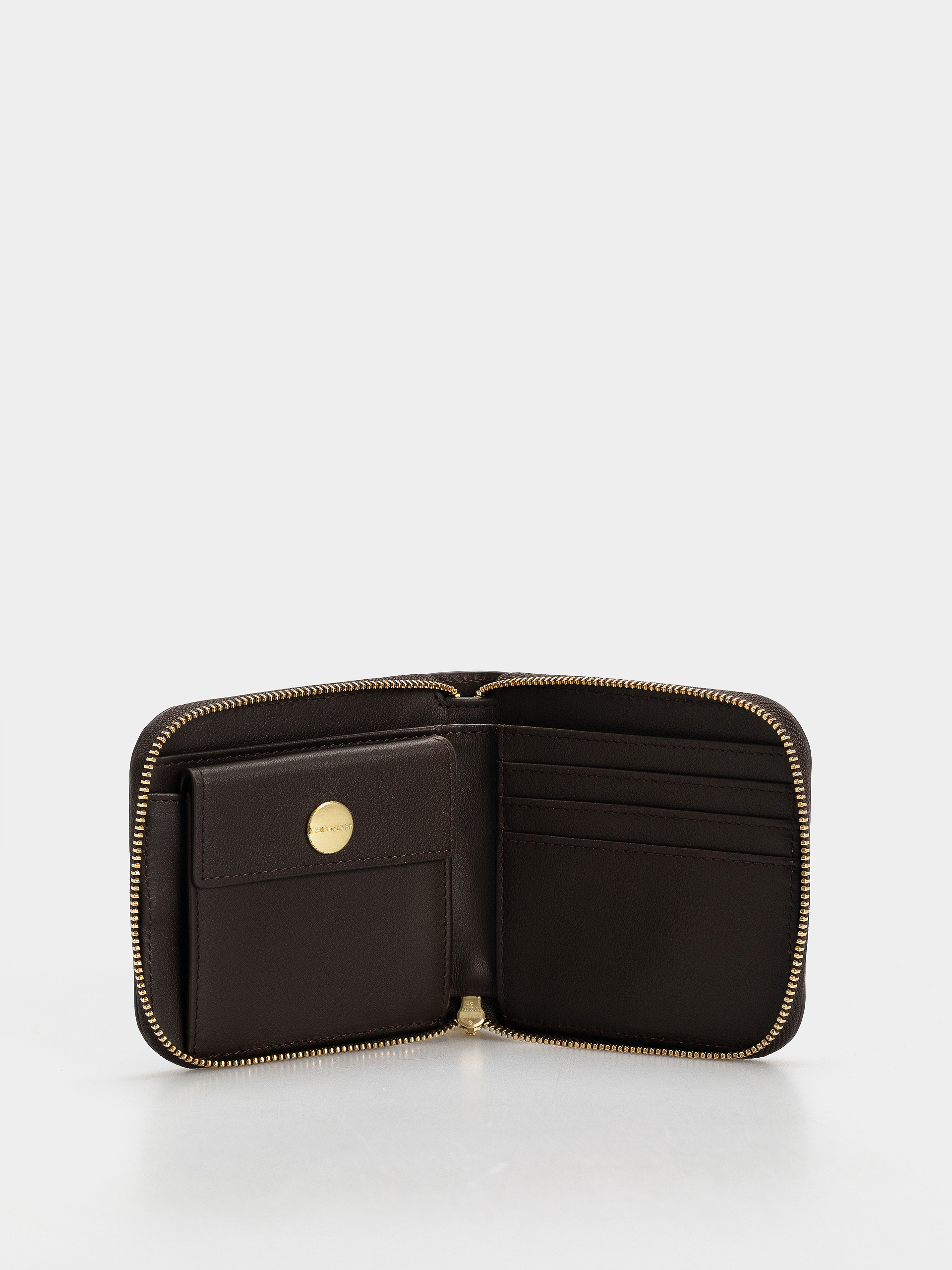Carhartt WIP Leather Pénztárca (tobacco/gold)