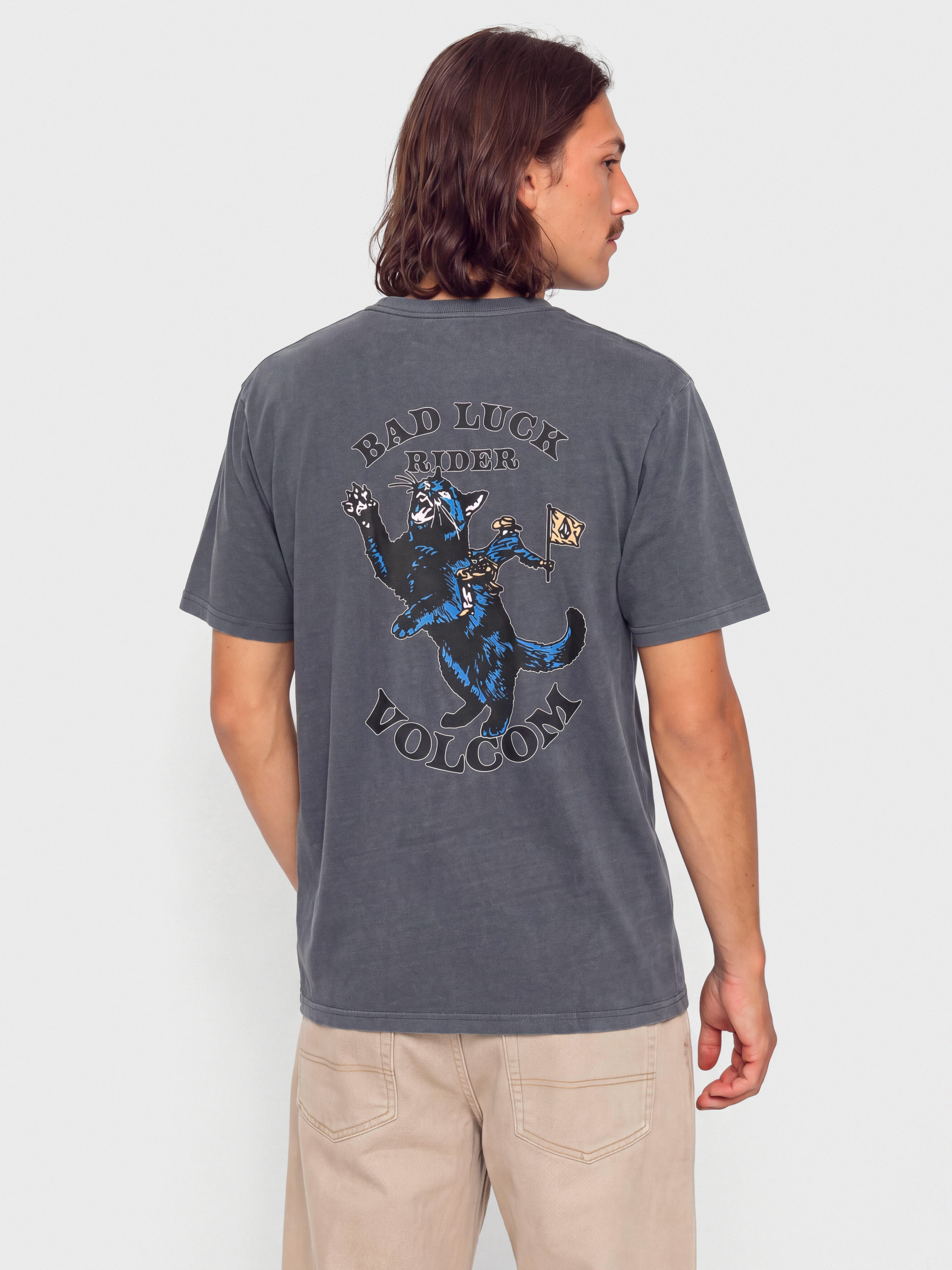 Póló Volcom Bad Luck (storm blue)