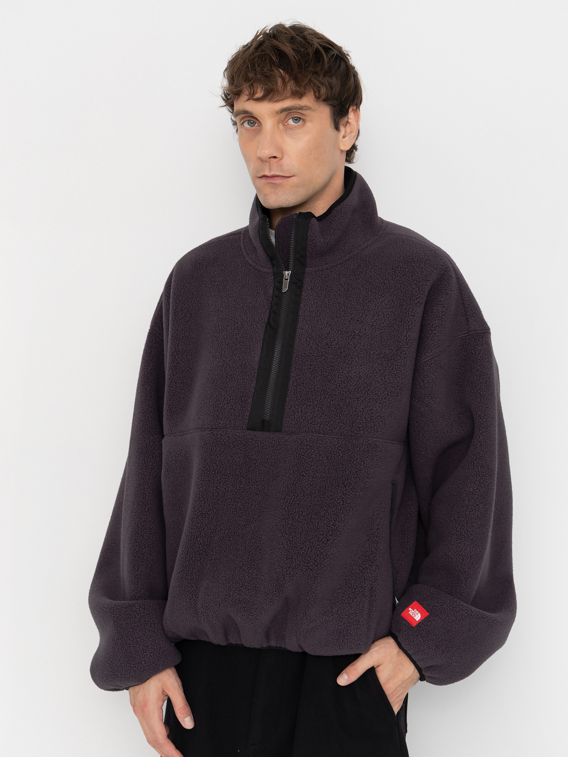 The North Face Red Box 1/2 Zip Polár pulóver (obsidian)