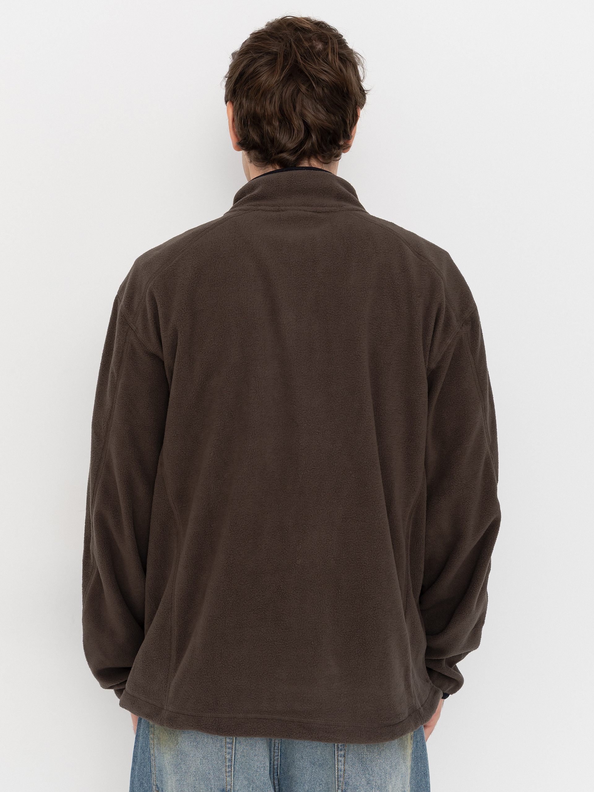 Férfi Polár pulóver OBEY Vetta Pullover (andesite)
