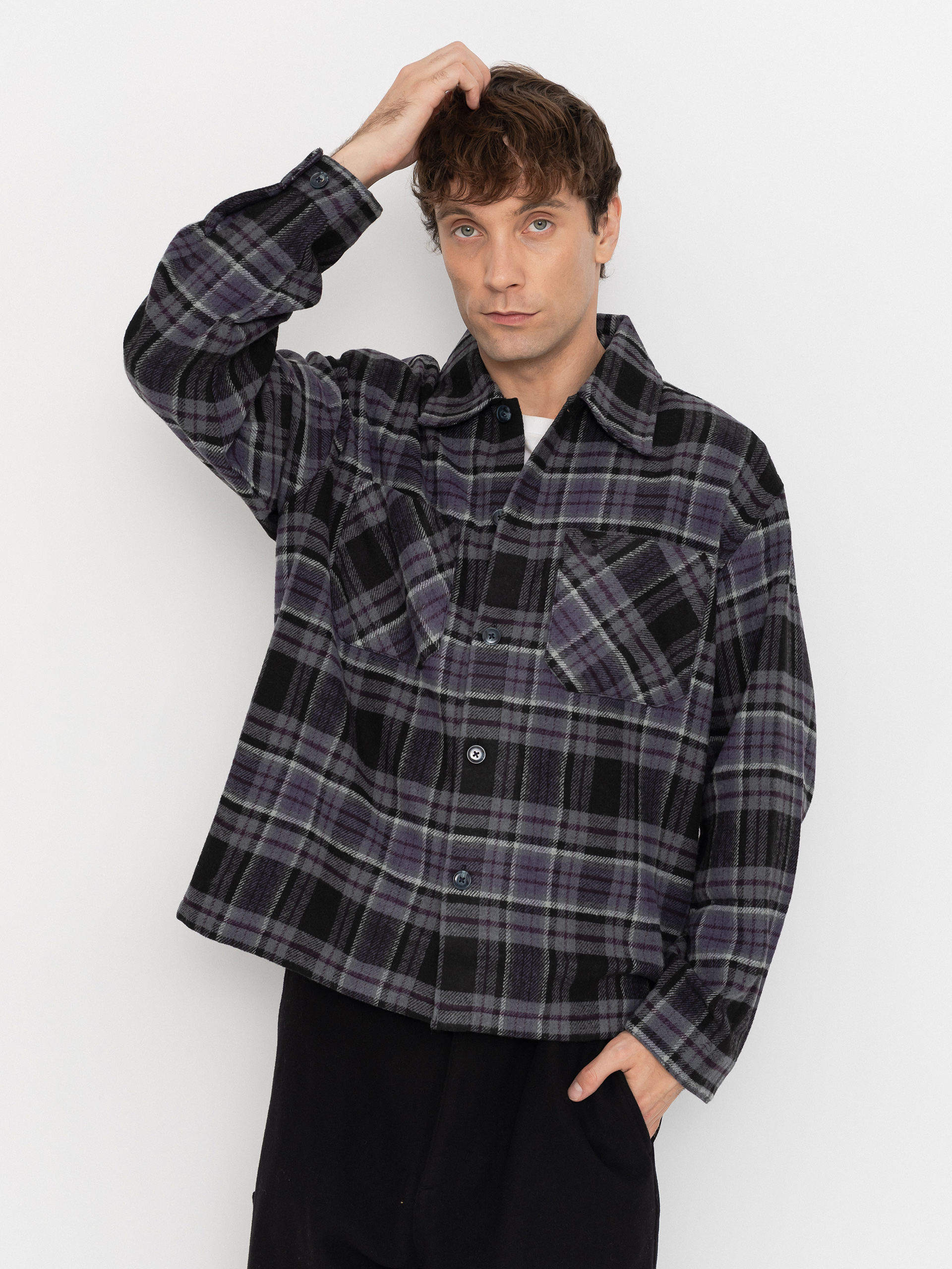 Carhartt WIP Parson Ing (parson check shady purple)