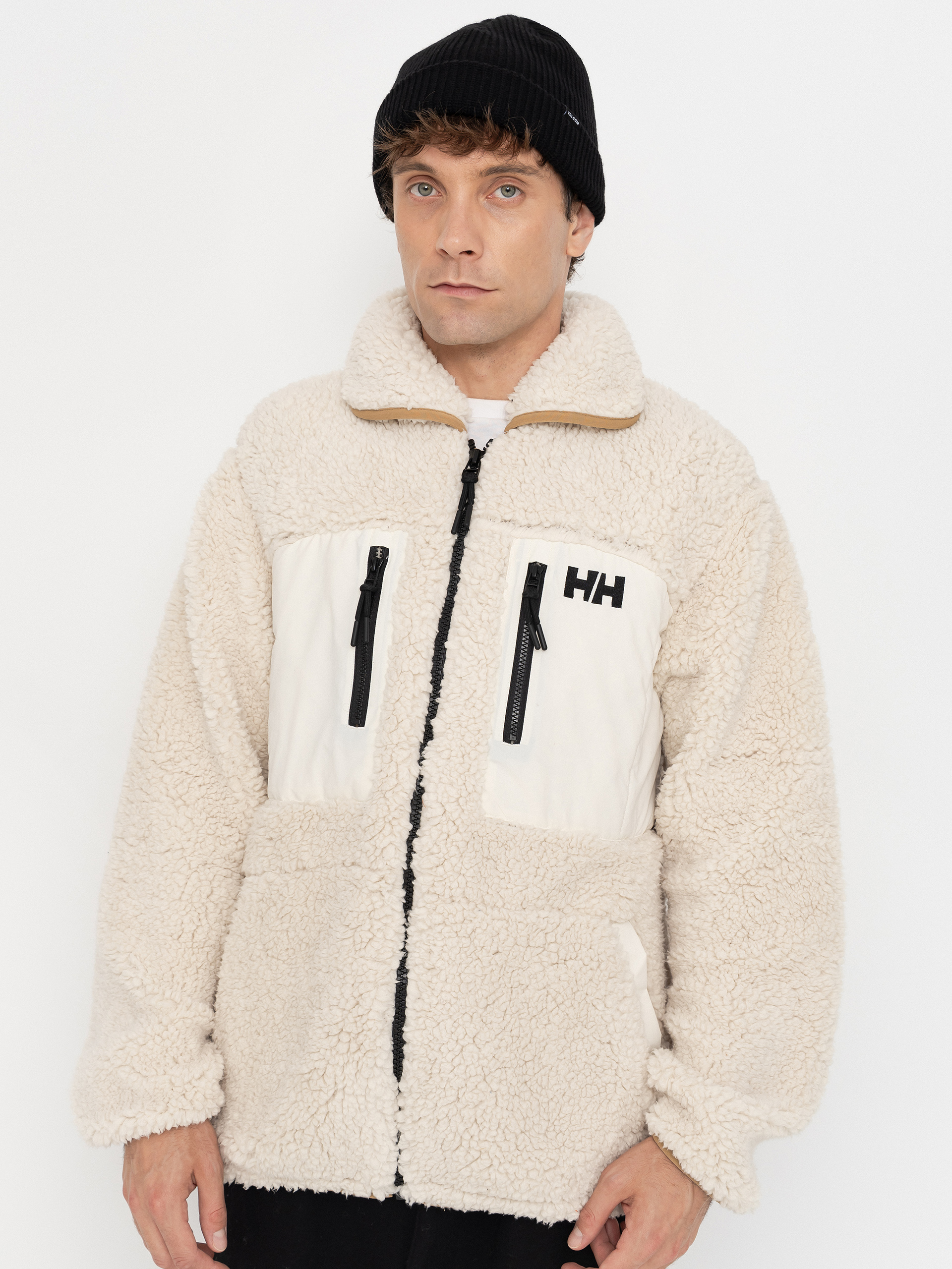 Polár pulóver Helly Hansen Moonlit Pile (cream)
