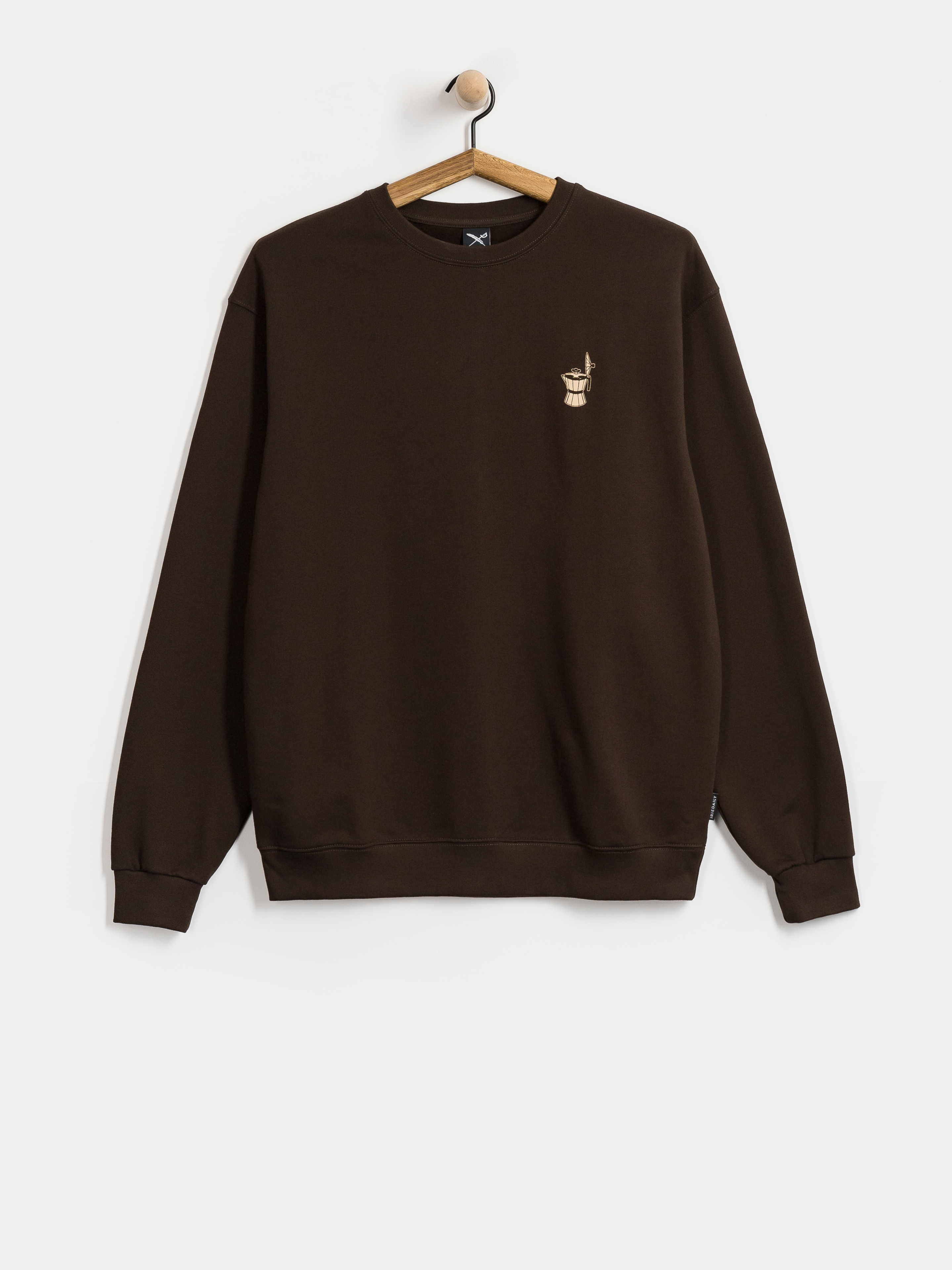 Pulóver Iriedaily Couchboy Crewneck (dark coffee)