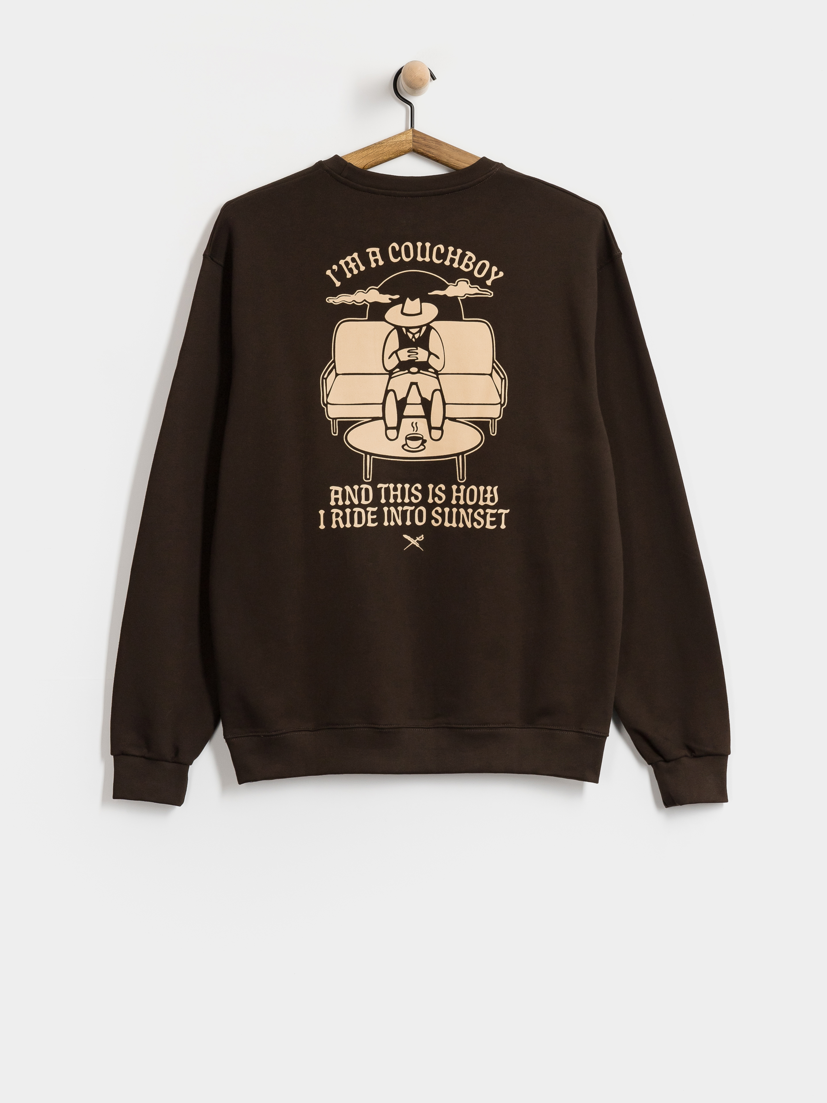 Pulóver Iriedaily Couchboy Crewneck
