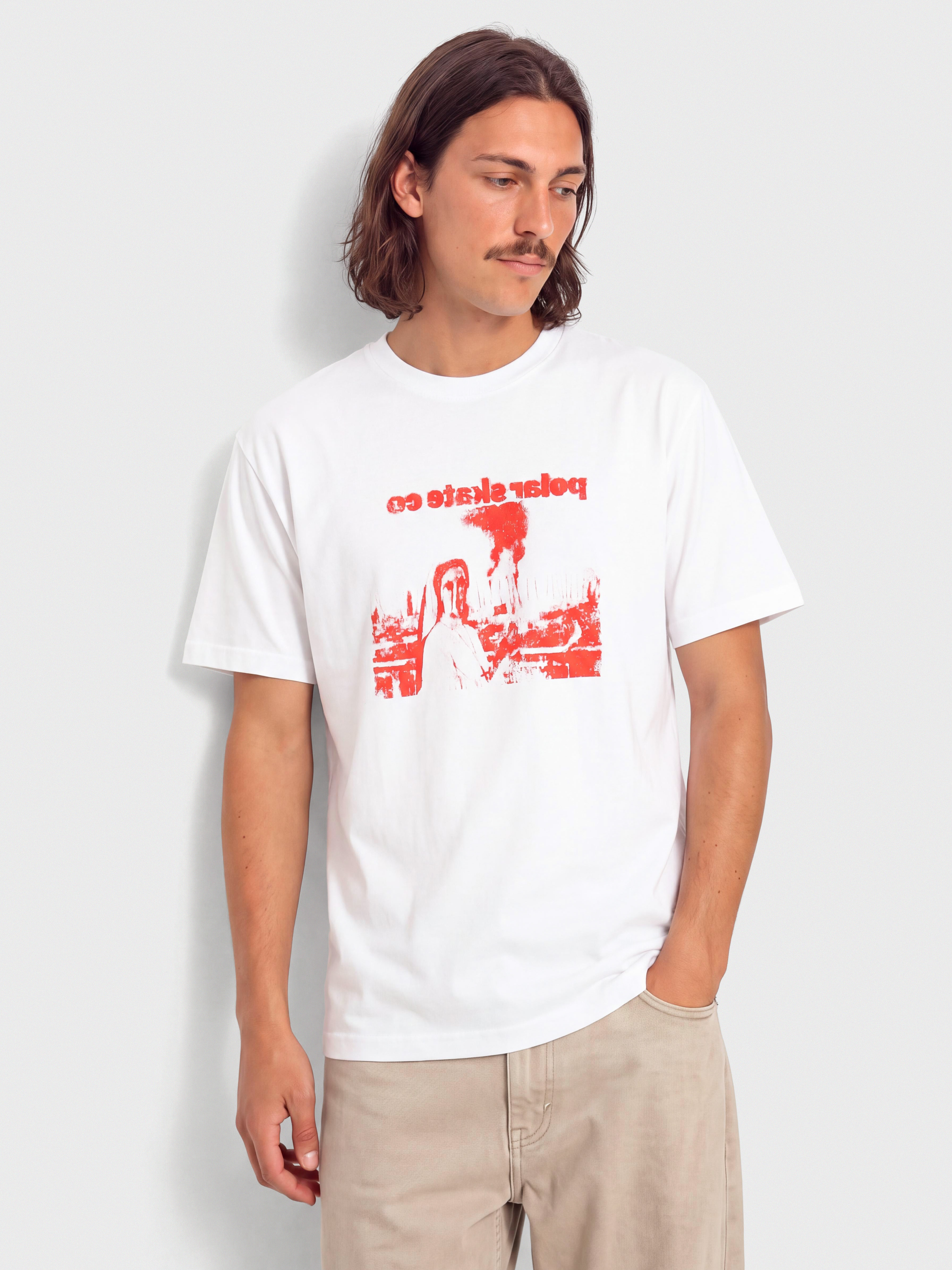 Póló Polar Skate Apocalypse Nun (white)