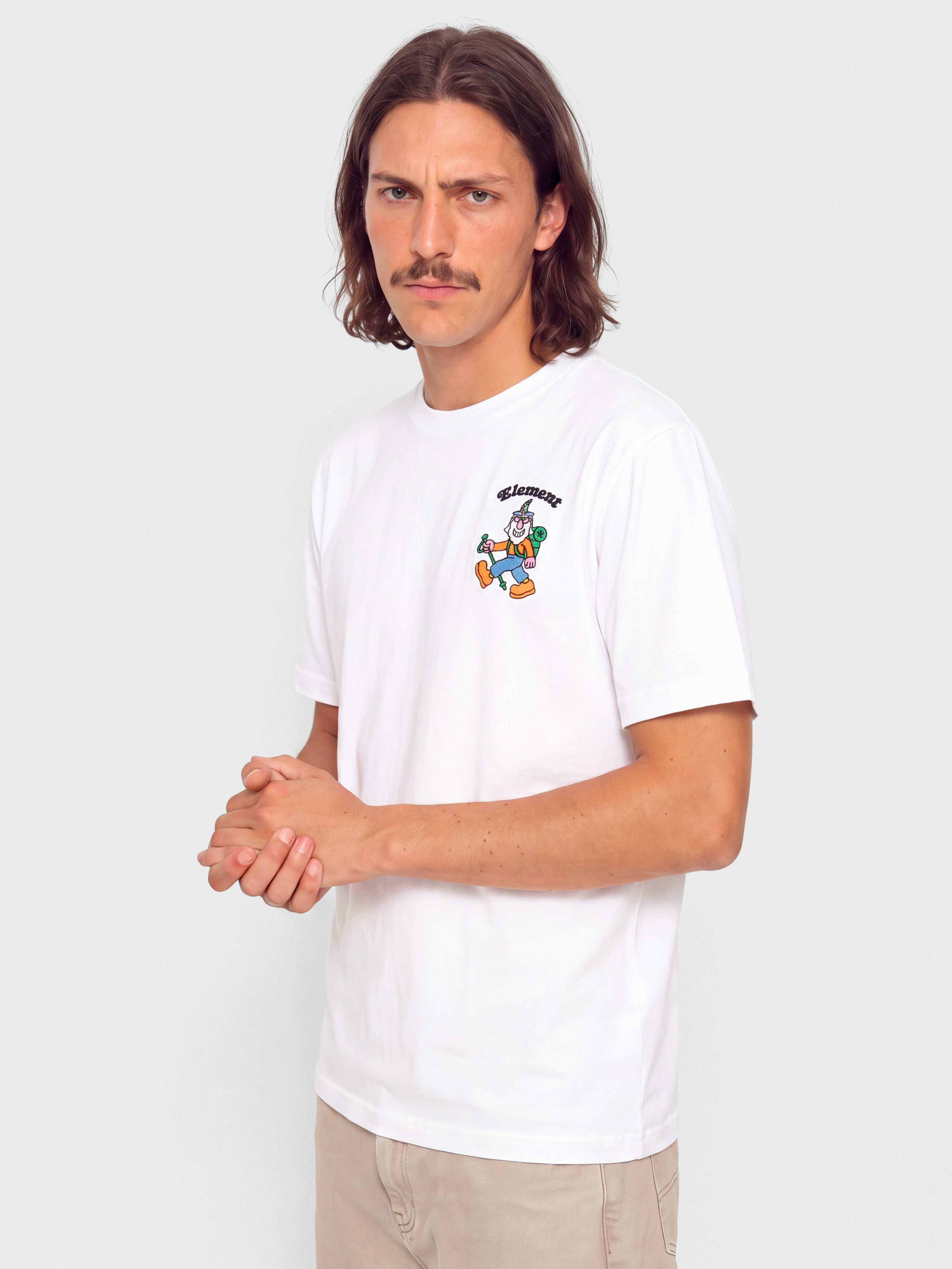 Póló Element Planet Hiker (optic white)