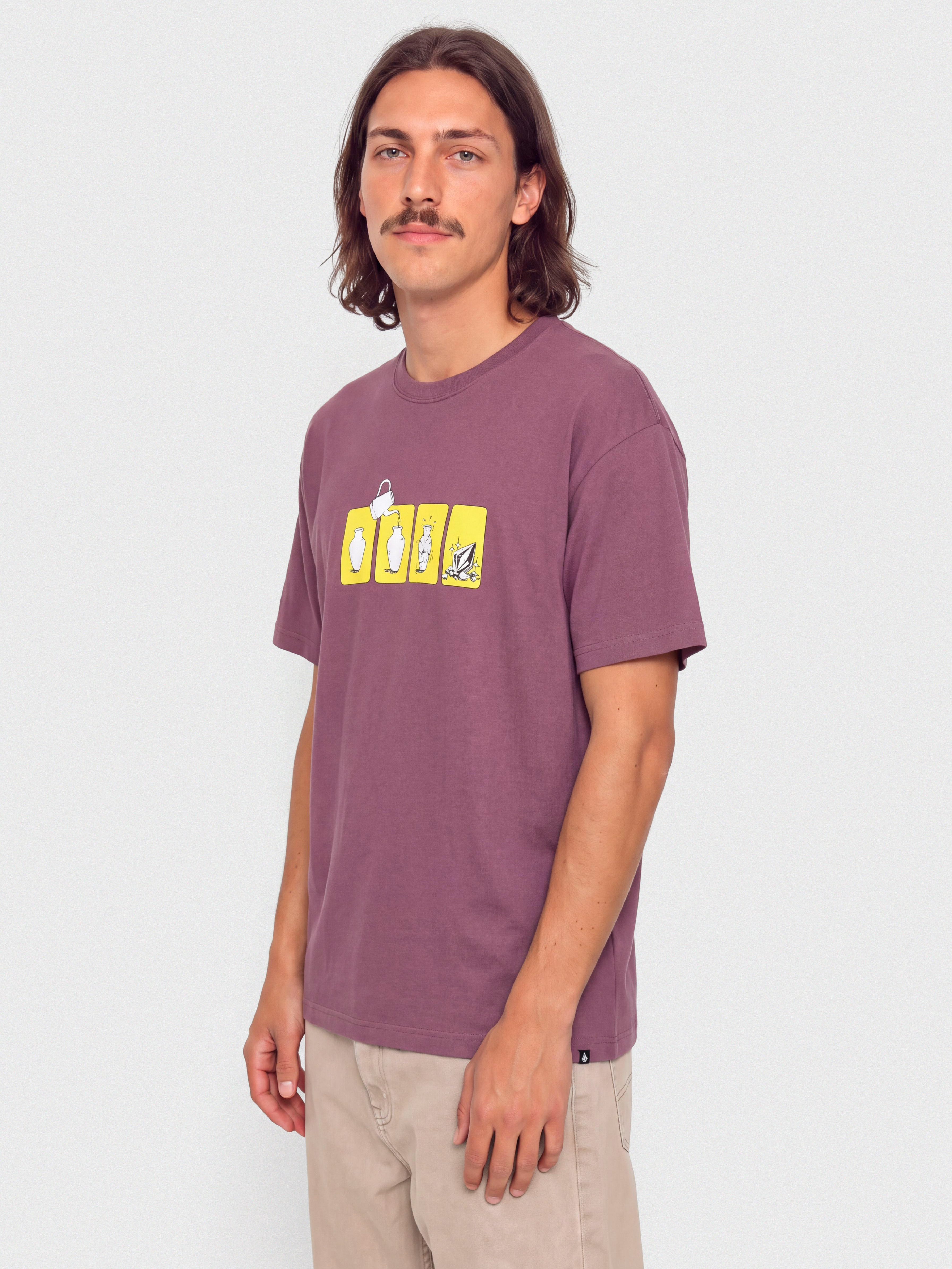 Pu00f3lu00f3 Volcom Before I Break Lse (orchid)