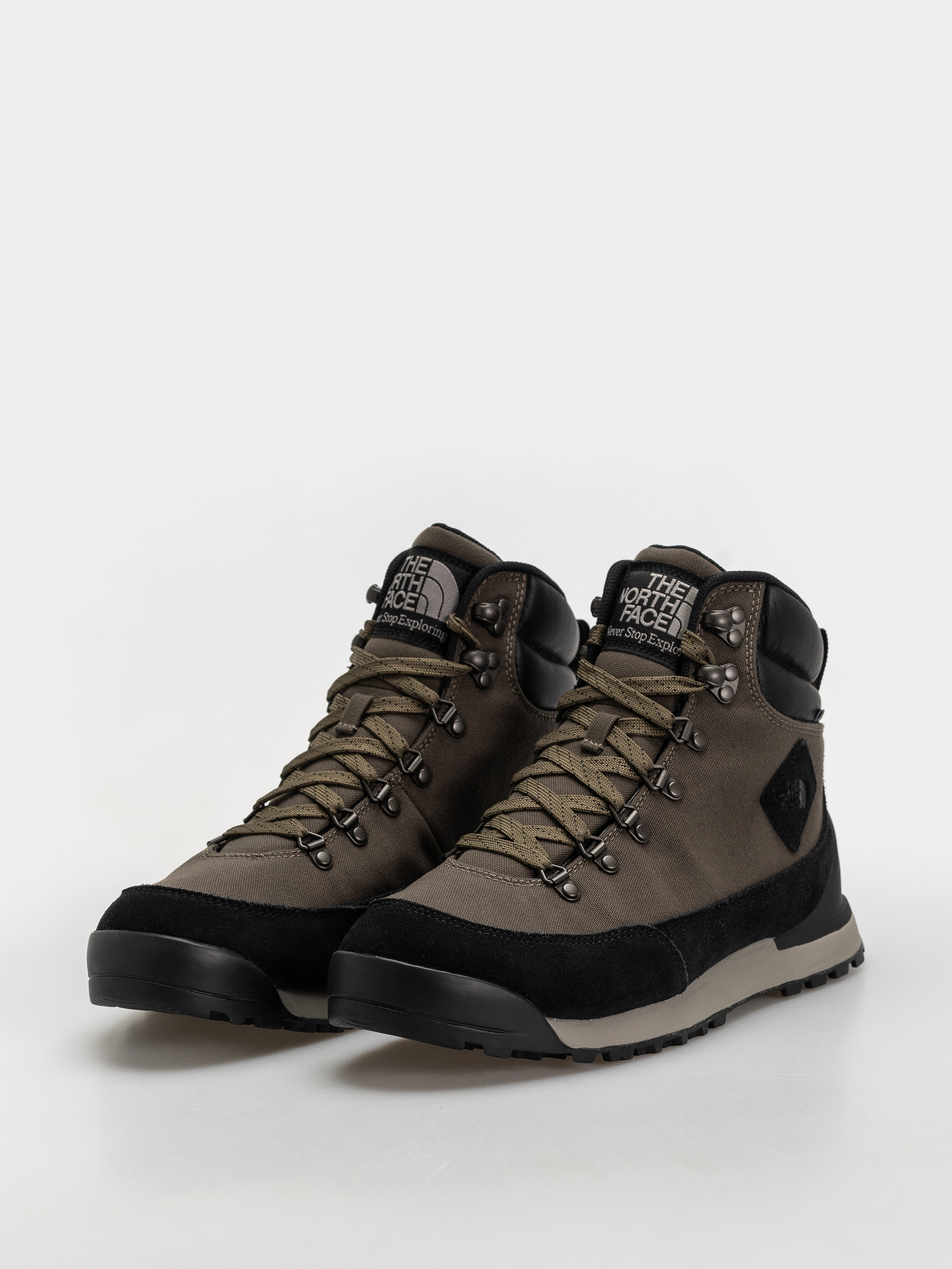 The North Face Back To Berkeley Iv Textile Wp Cipők (new taupe green/tnf black)