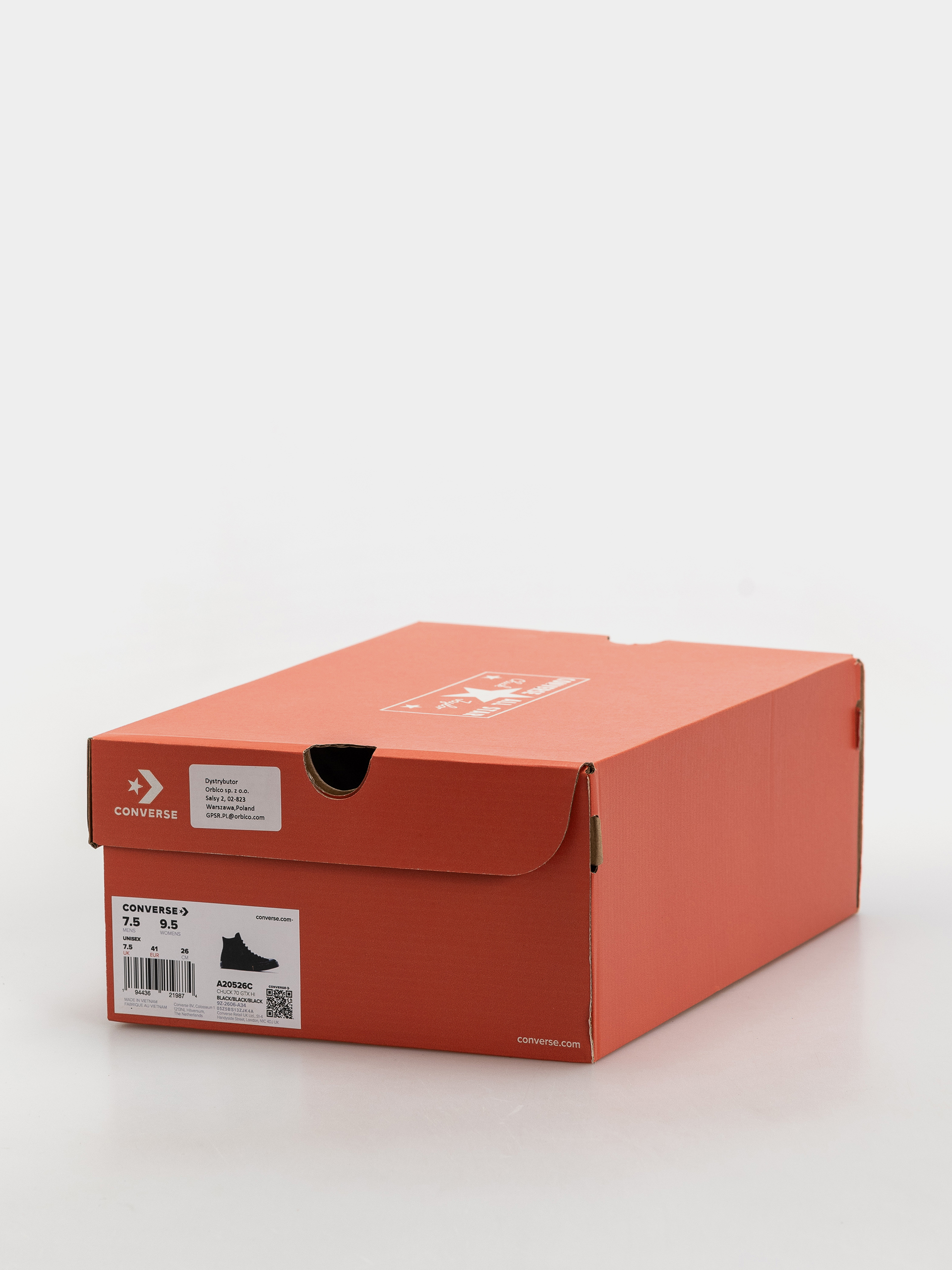 Converse Chuck 70 GTX Hi Tornacipők (black/black/black)
