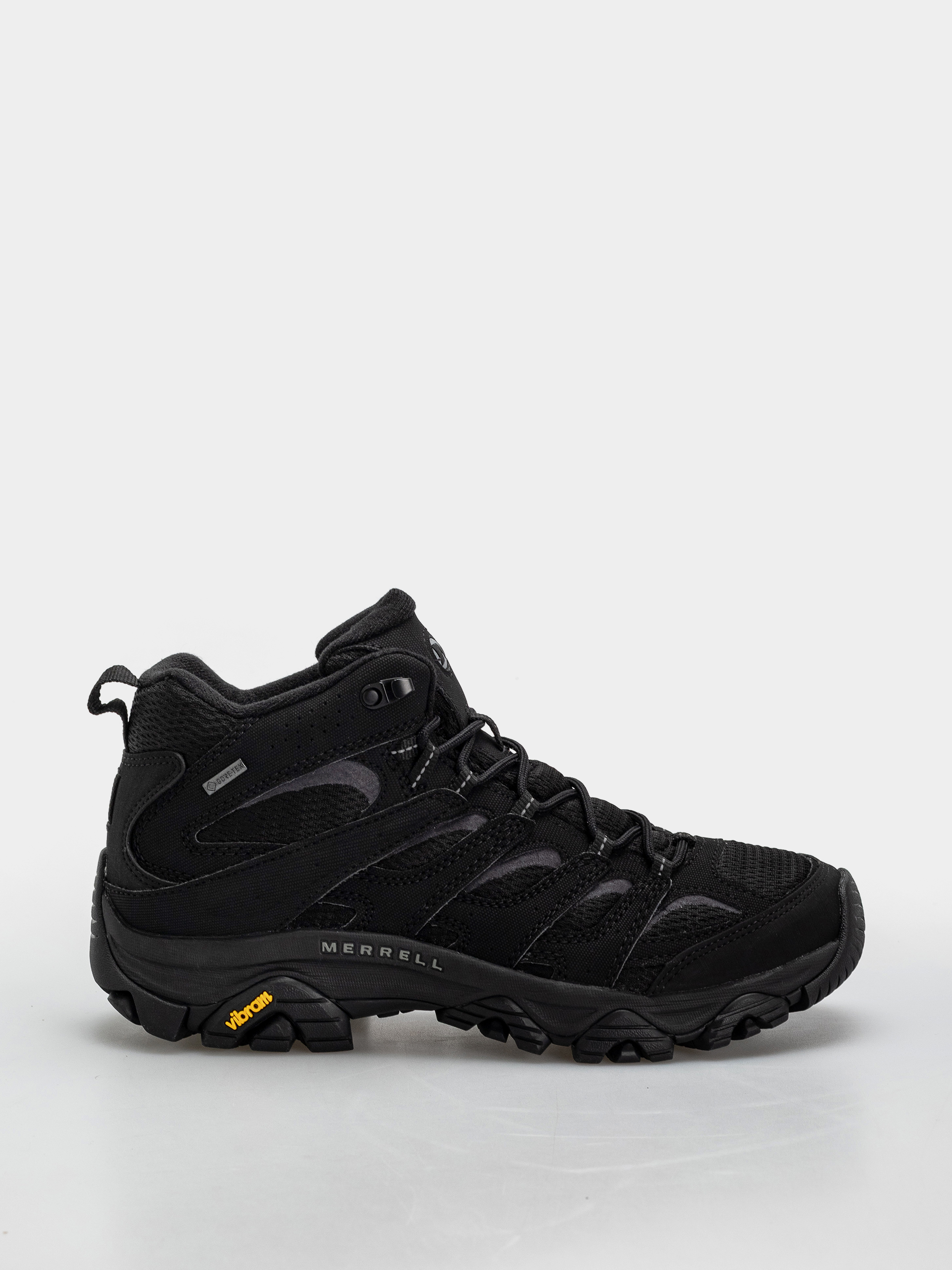Merrell Moab 3 Syn Mid Cipők (triple black)