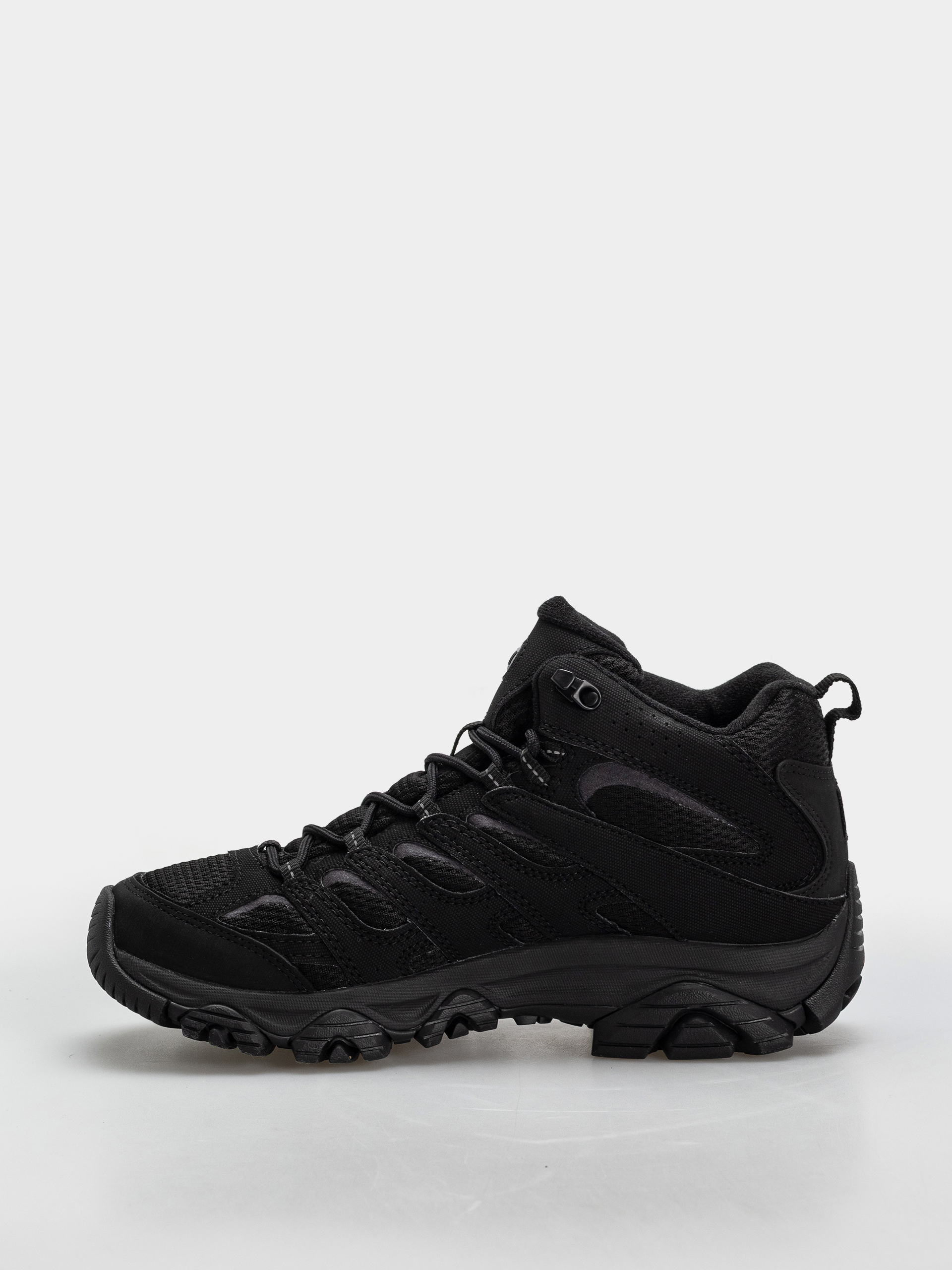 Merrell Moab 3 Syn Mid Cipők (triple black)